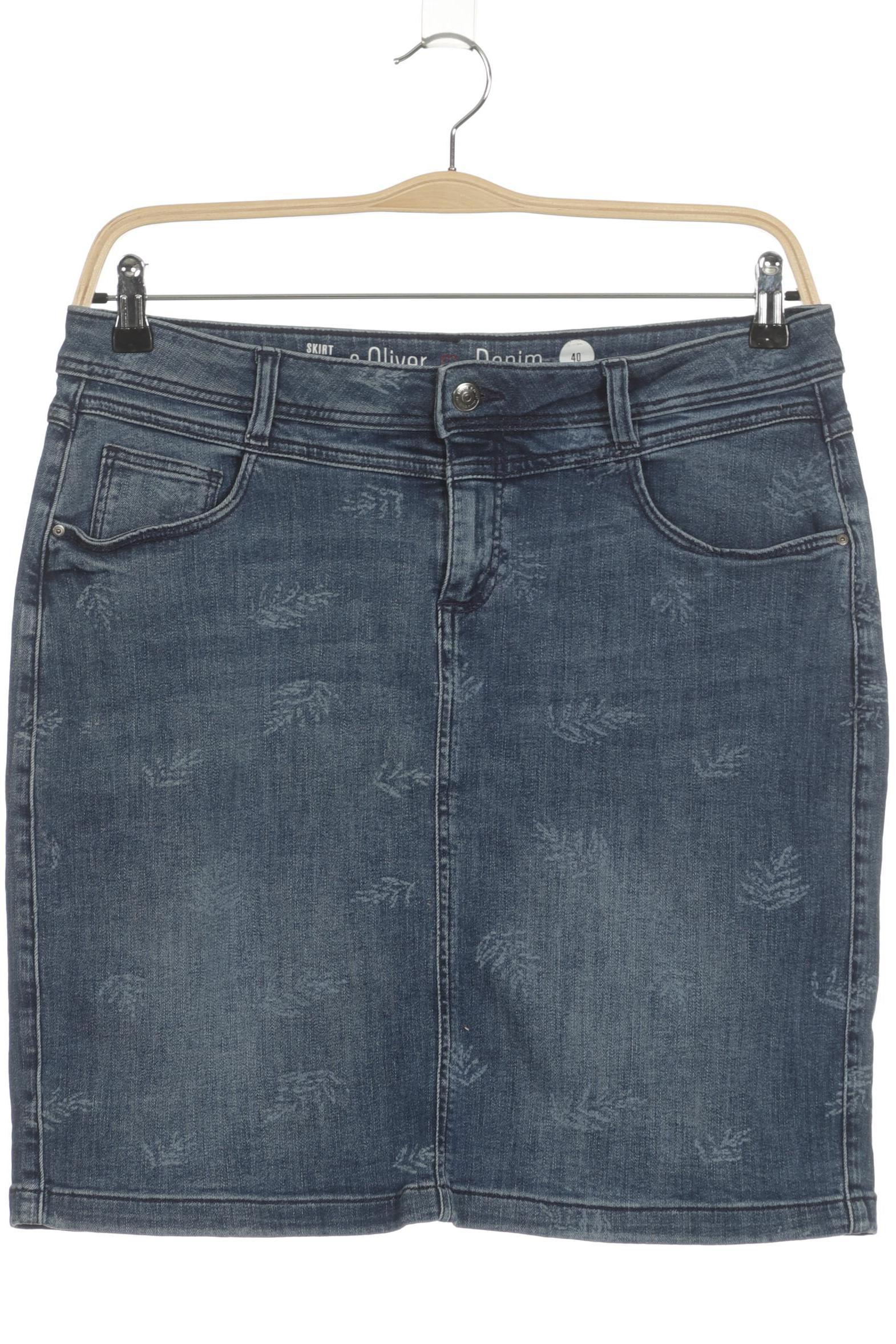 

Triangle Damen Rock, blau, Gr. 40