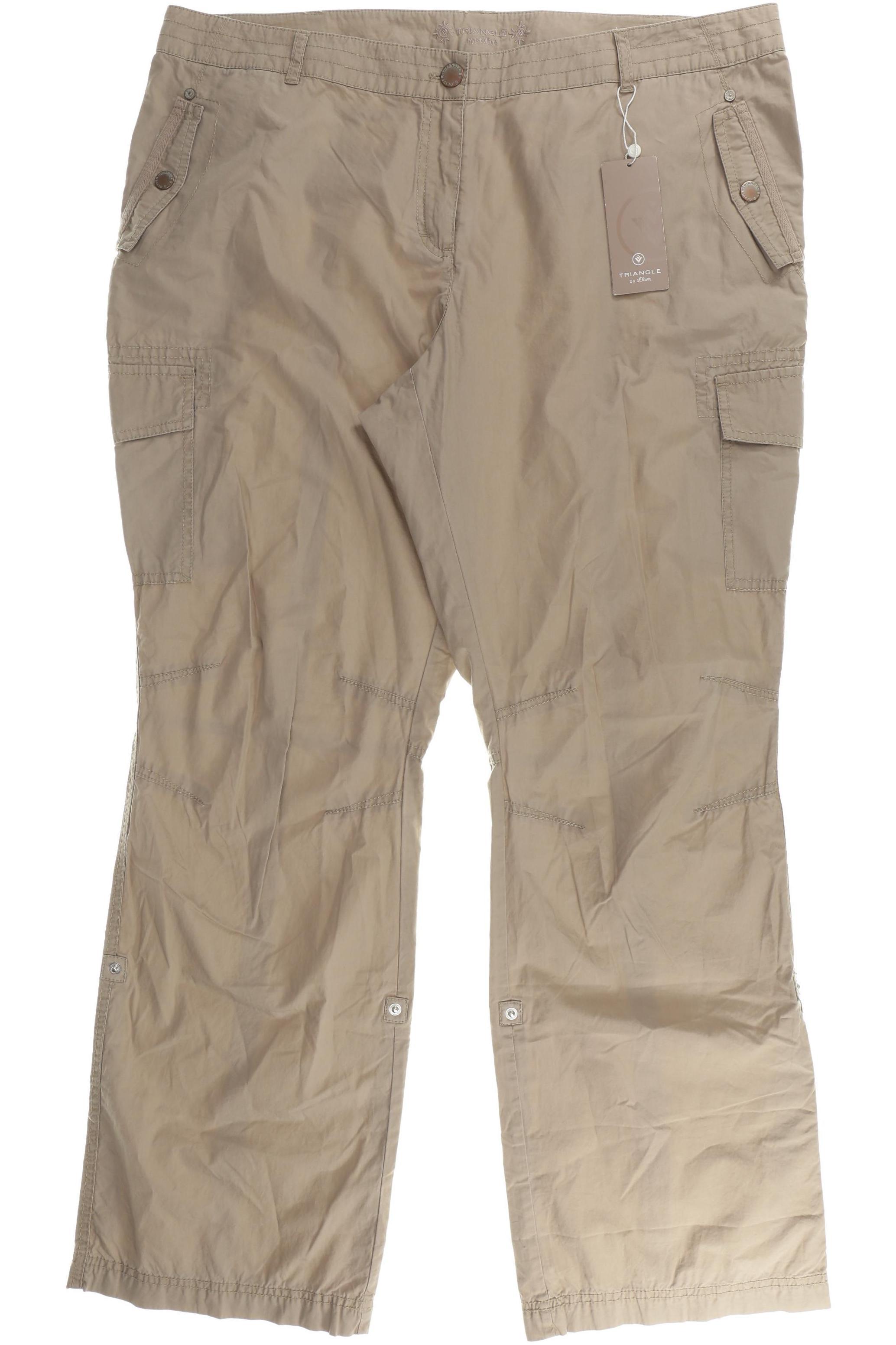 

Triangle Damen Stoffhose, beige, Gr. 48