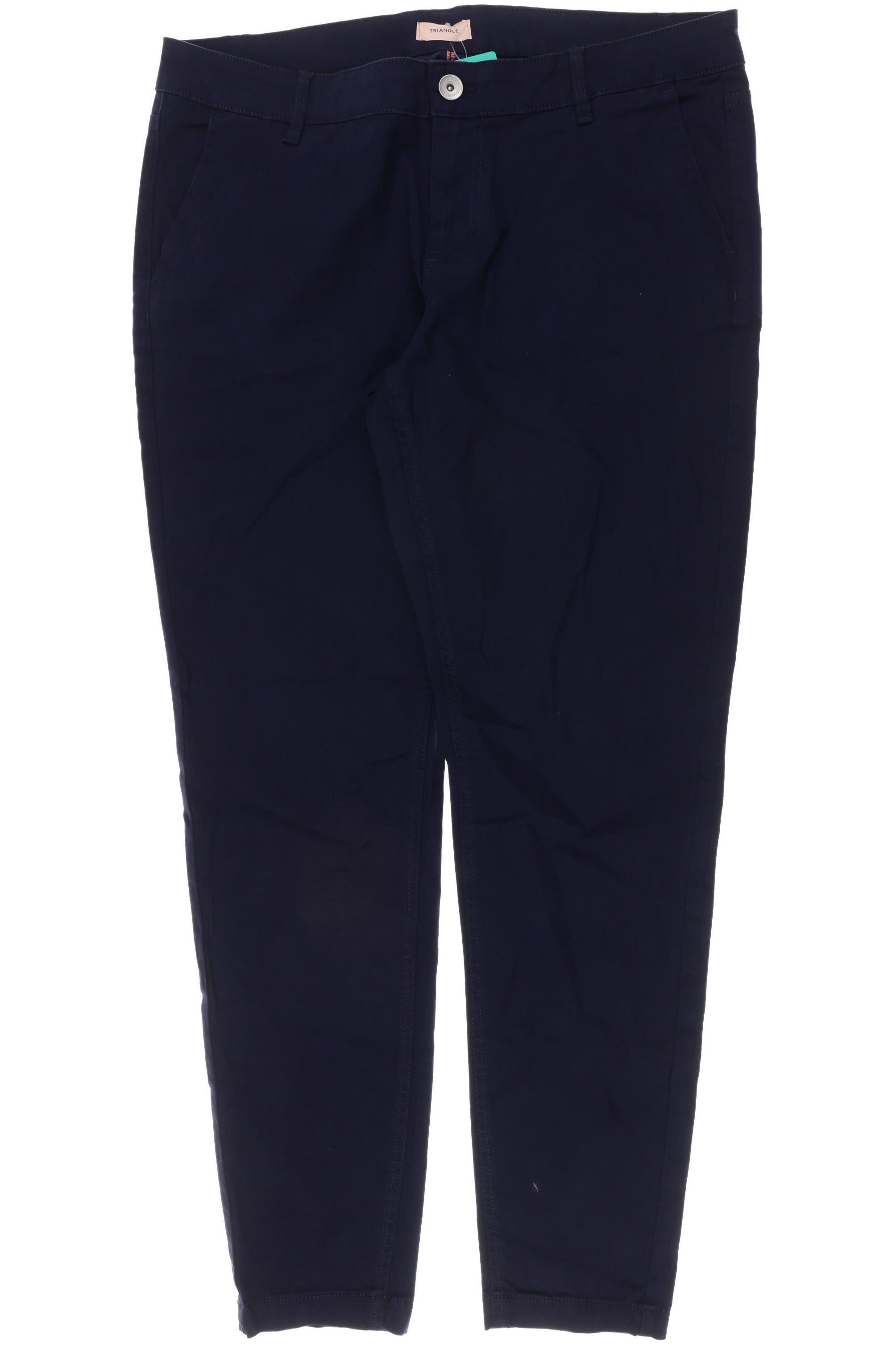 

Triangle Damen Stoffhose, blau, Gr. 44