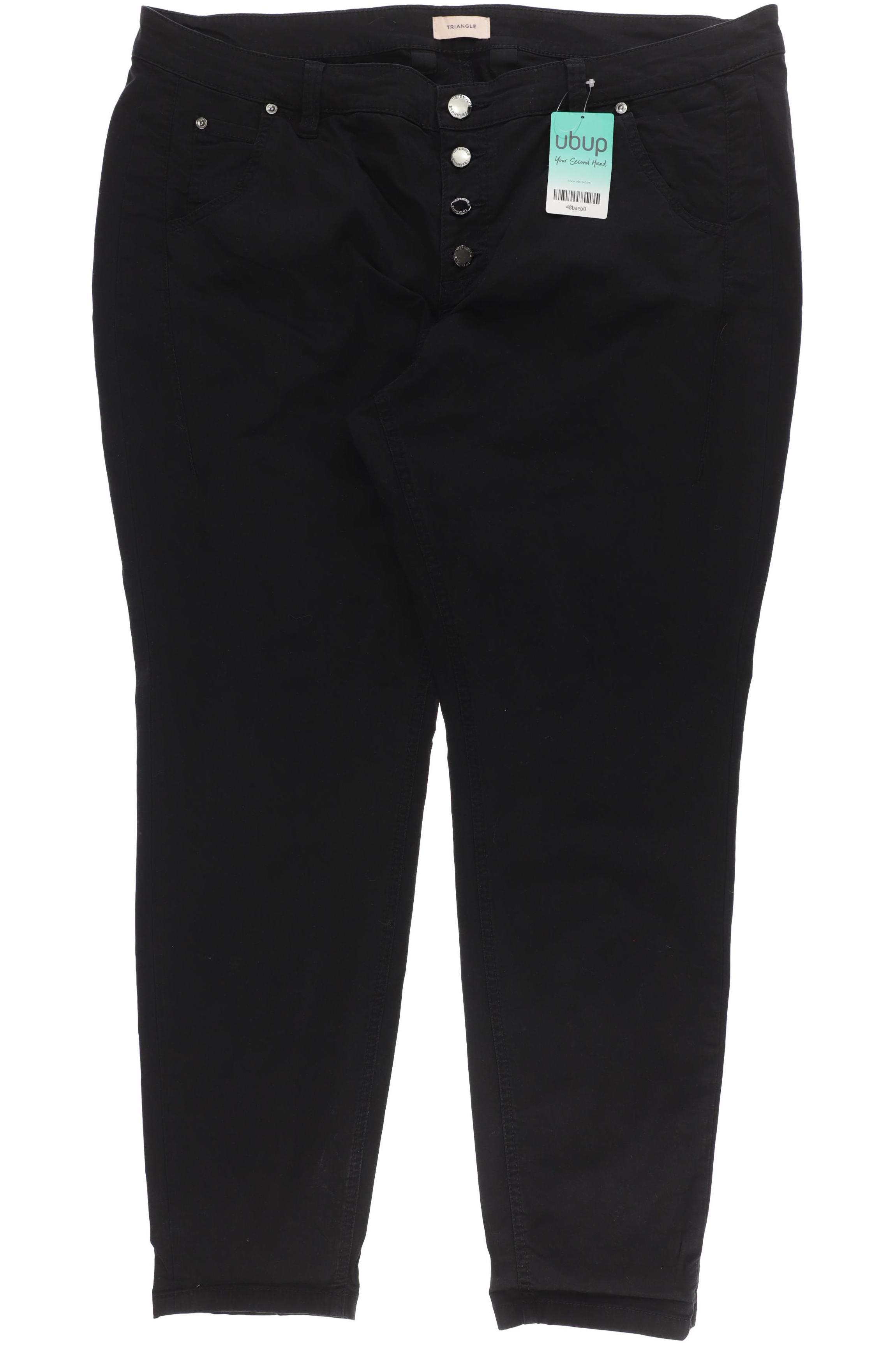 

Triangle Damen Stoffhose, schwarz, Gr. 48