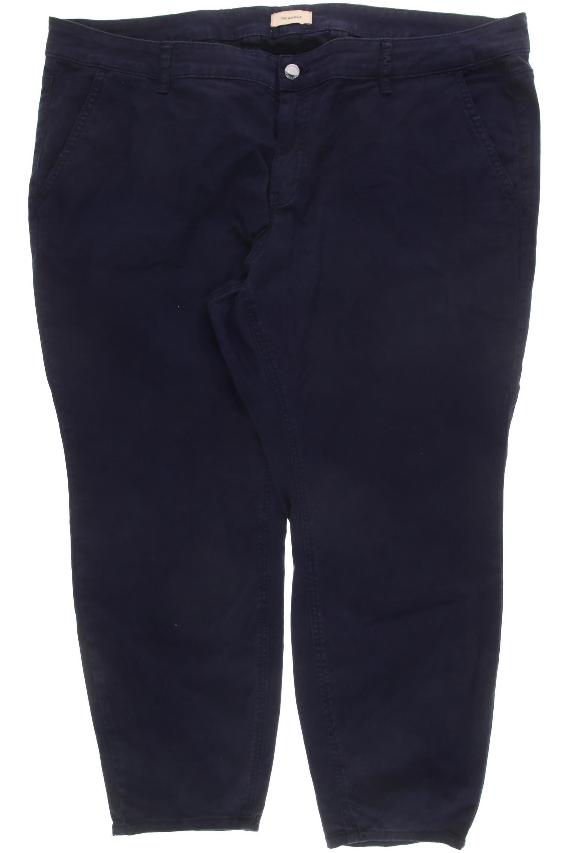 

Triangle Damen Stoffhose, blau, Gr. 50