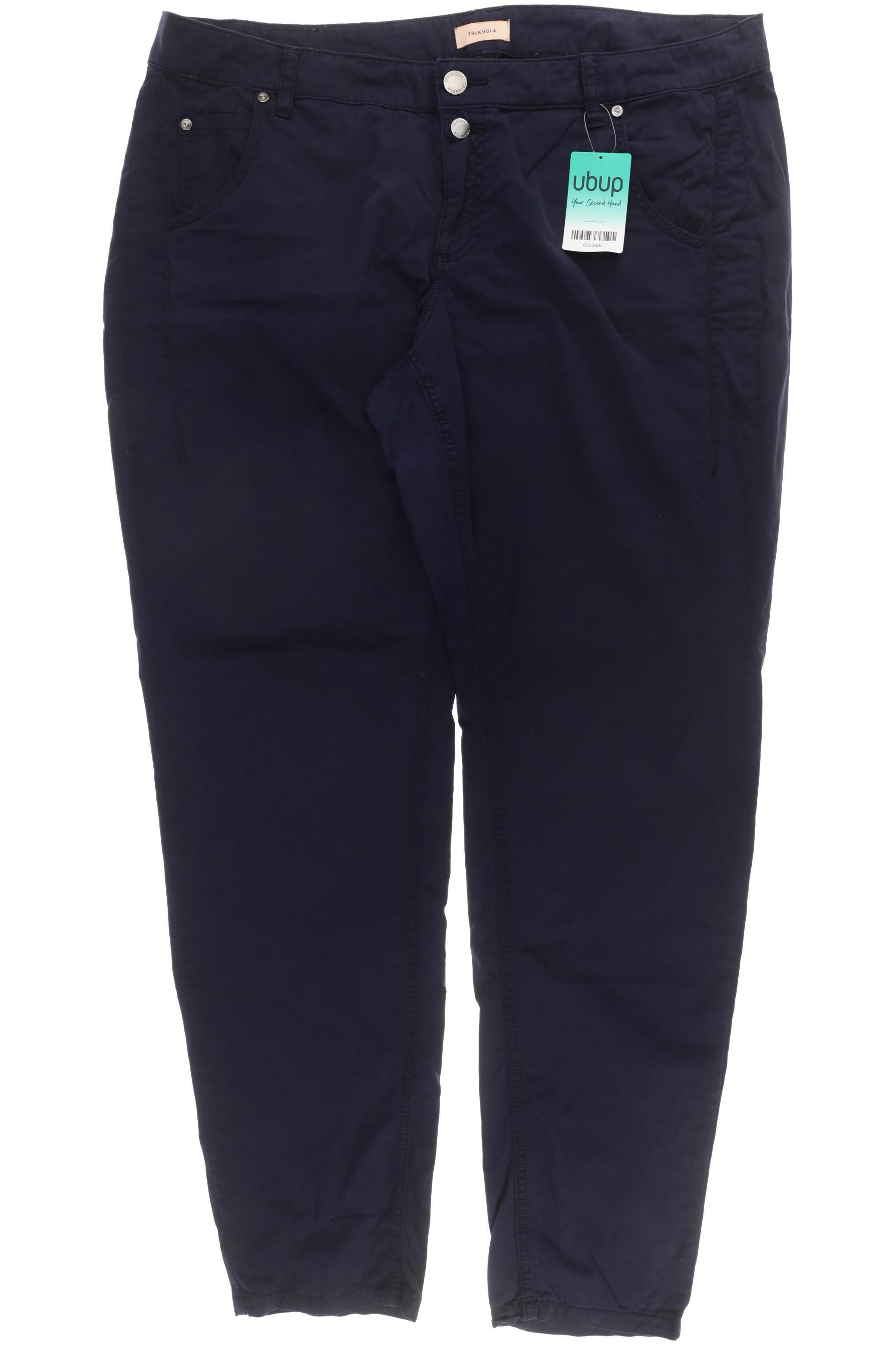 

Triangle Damen Stoffhose, blau, Gr. 46