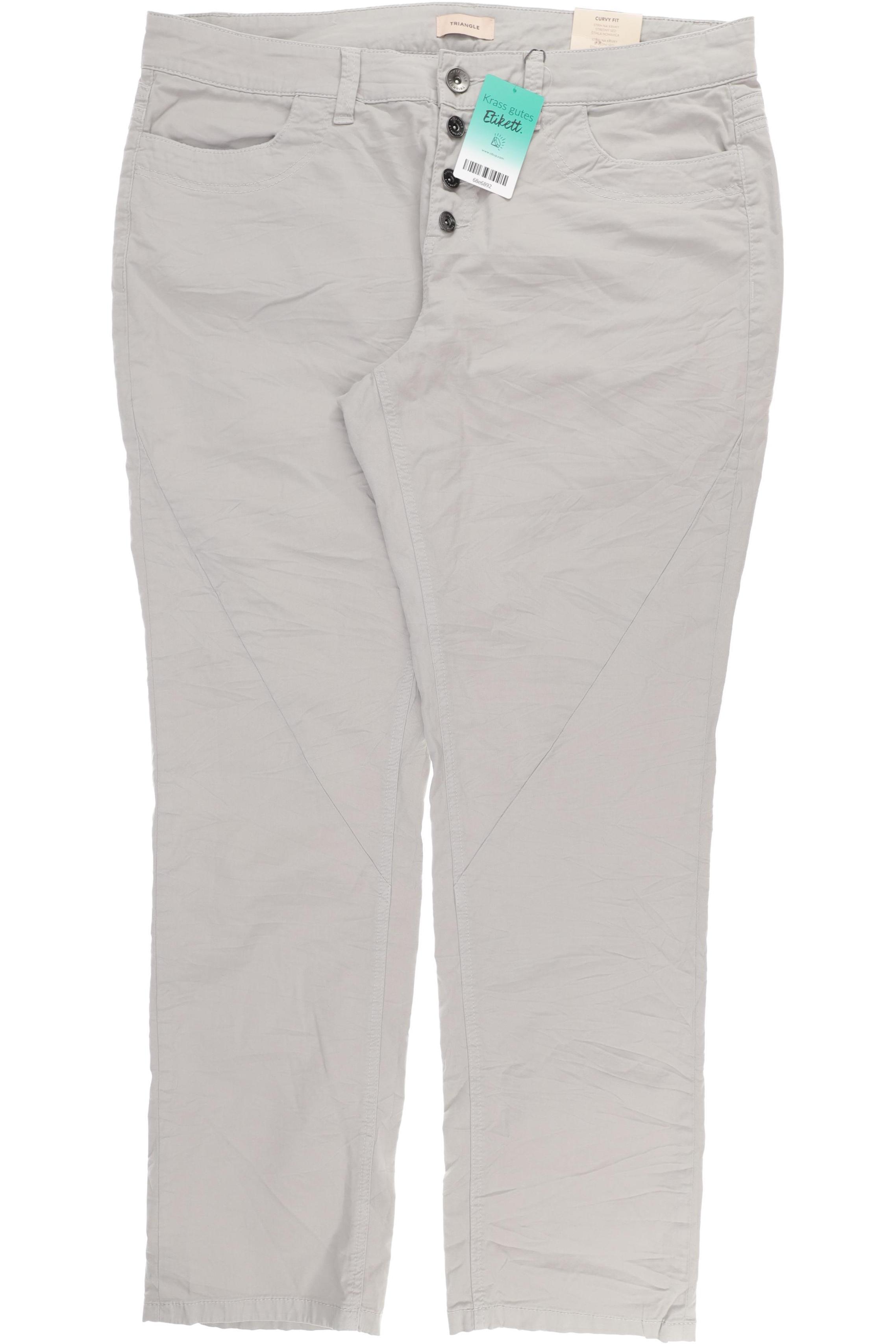 

Triangle Damen Stoffhose, grau, Gr. 46