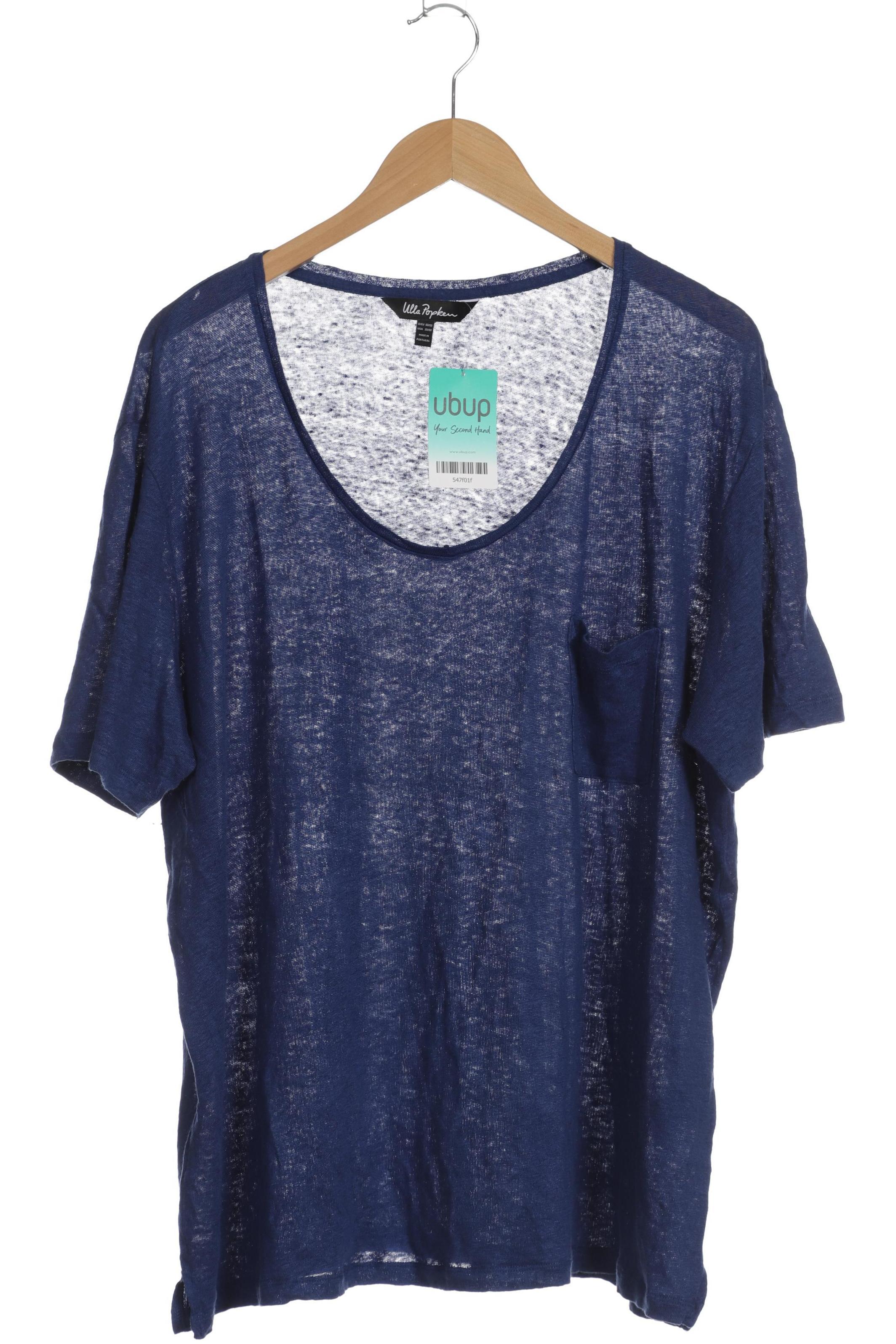 

Ulla Popken Damen T-Shirt, blau, Gr. 50