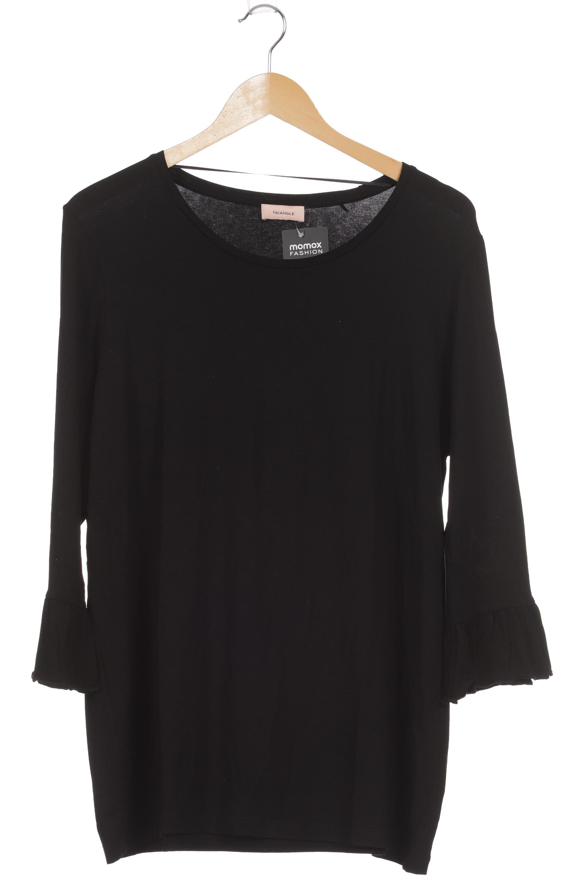 

Triangle Damen Langarmshirt, schwarz, Gr. 46