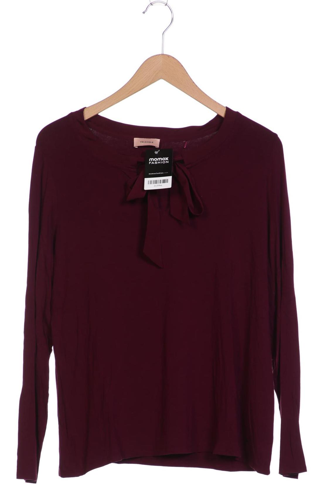 

Triangle by s.Oliver Damen Langarmshirt, bordeaux