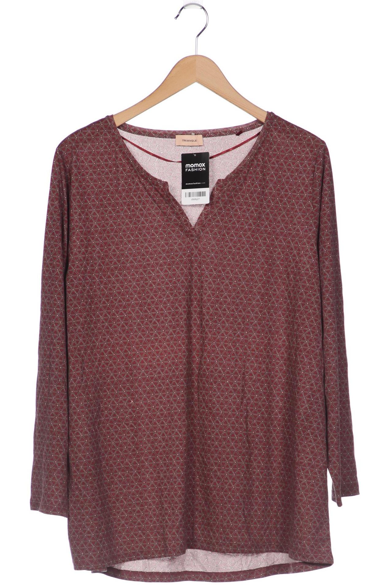 

Triangle by s.Oliver Damen Langarmshirt, bordeaux