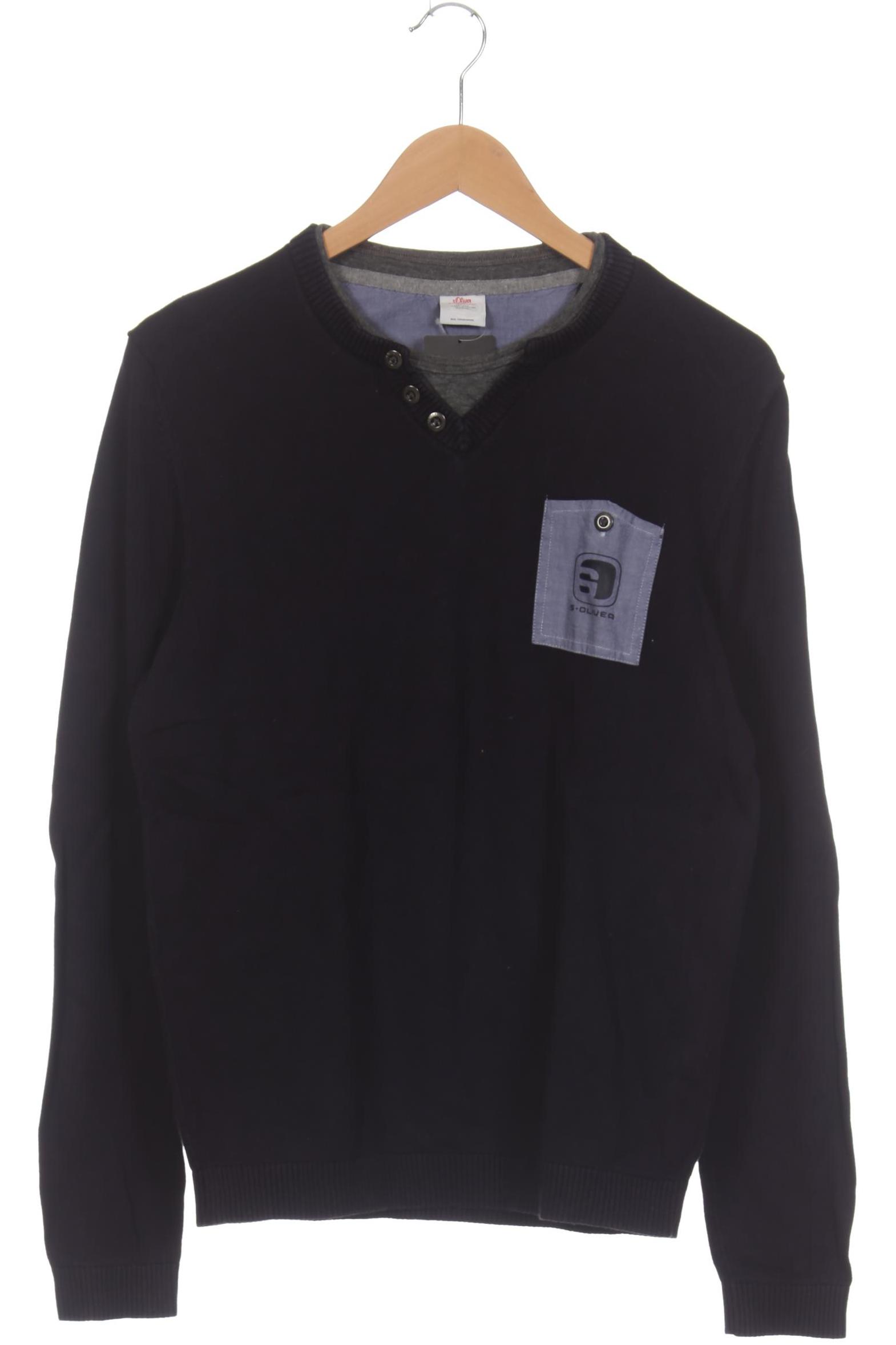 Thumbnail - Triangle Herren Pullover, blau, Gr.