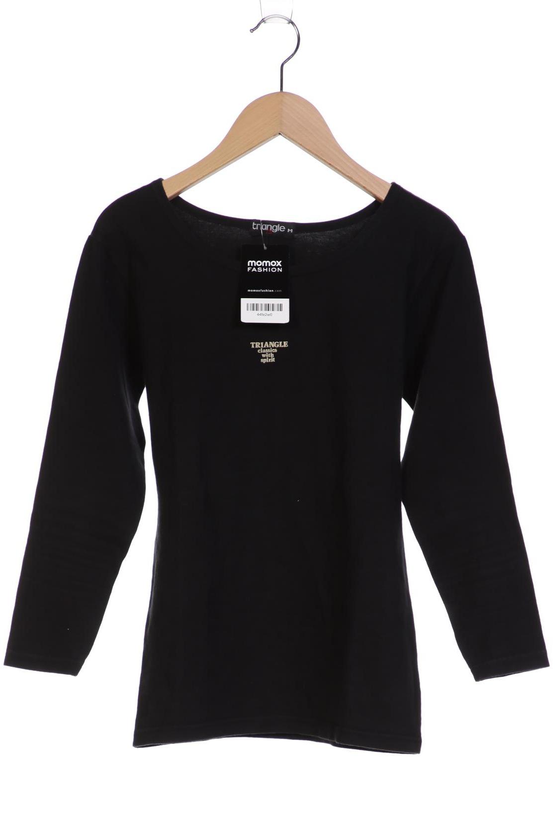

Triangle by s.Oliver Damen Langarmshirt, schwarz