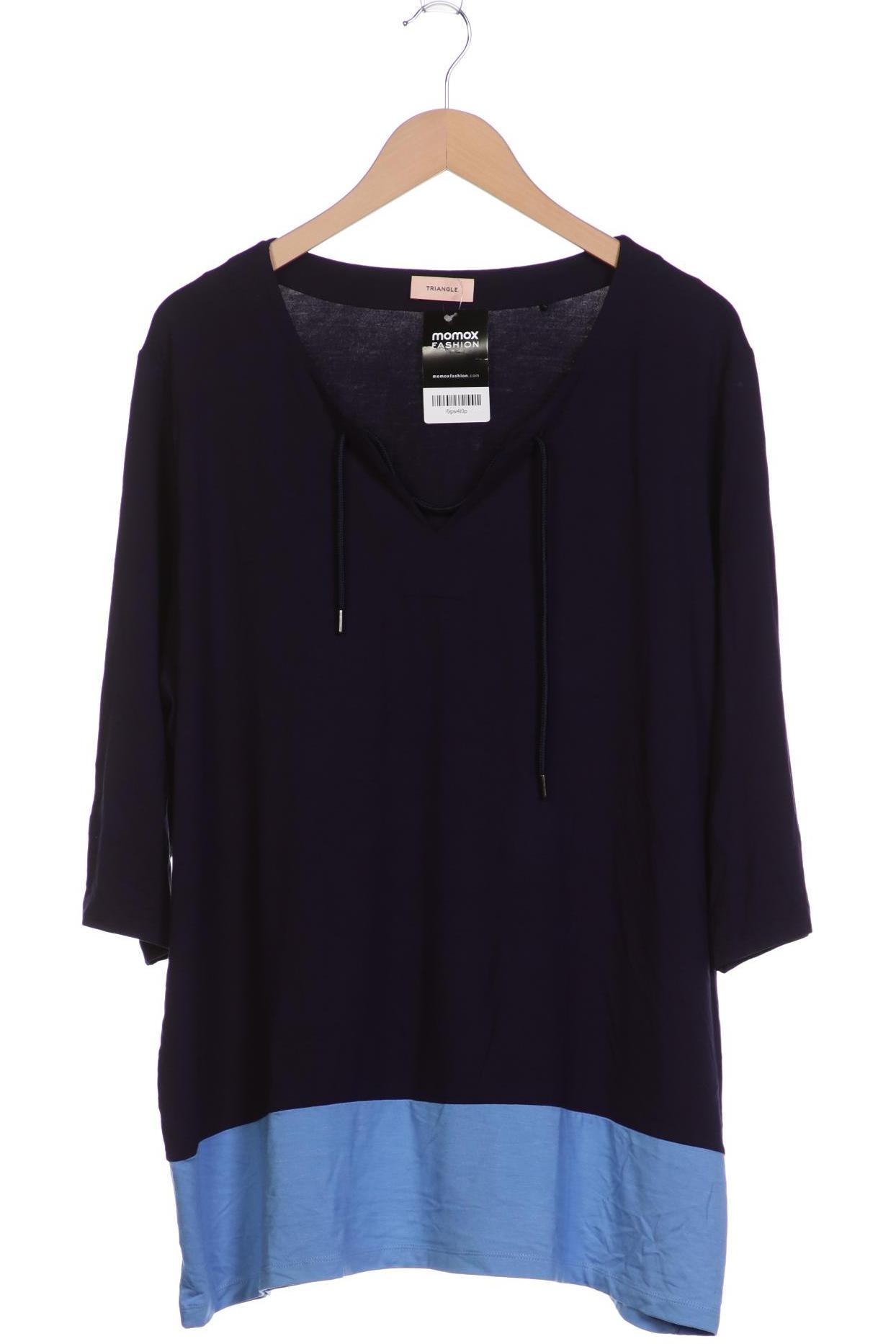 

Triangle by s.Oliver Damen Langarmshirt, marineblau