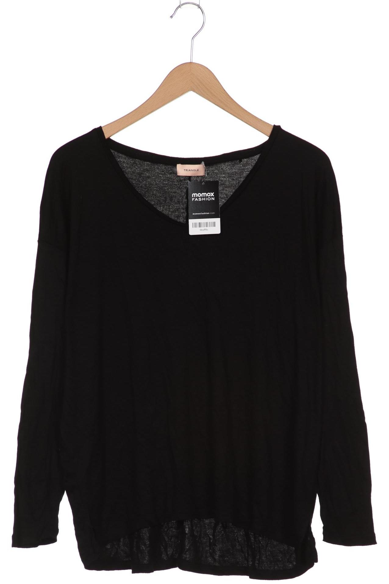 

Triangle by s.Oliver Damen Langarmshirt, schwarz