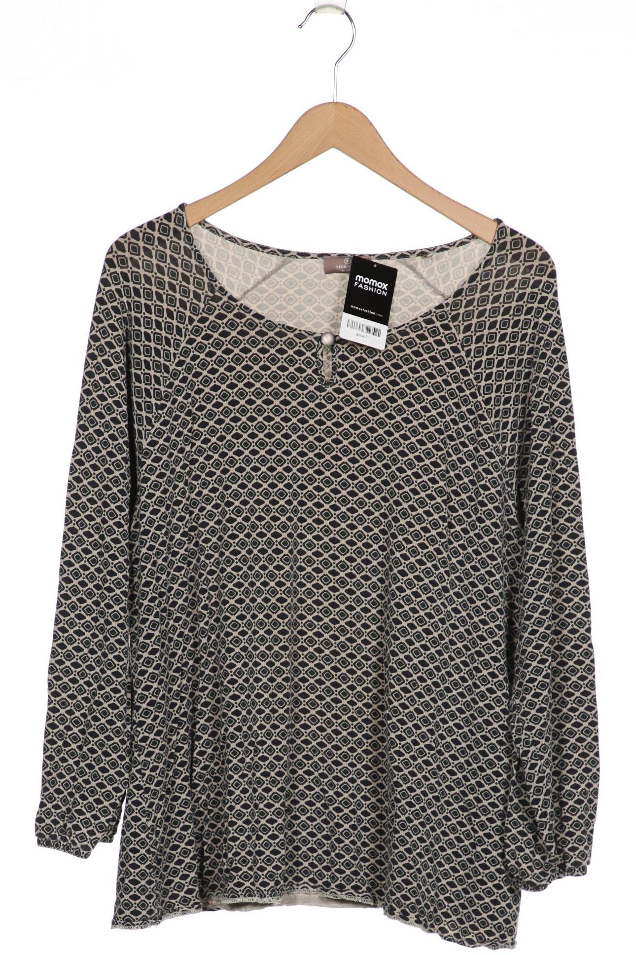 

Triangle by s.Oliver Damen Langarmshirt, beige