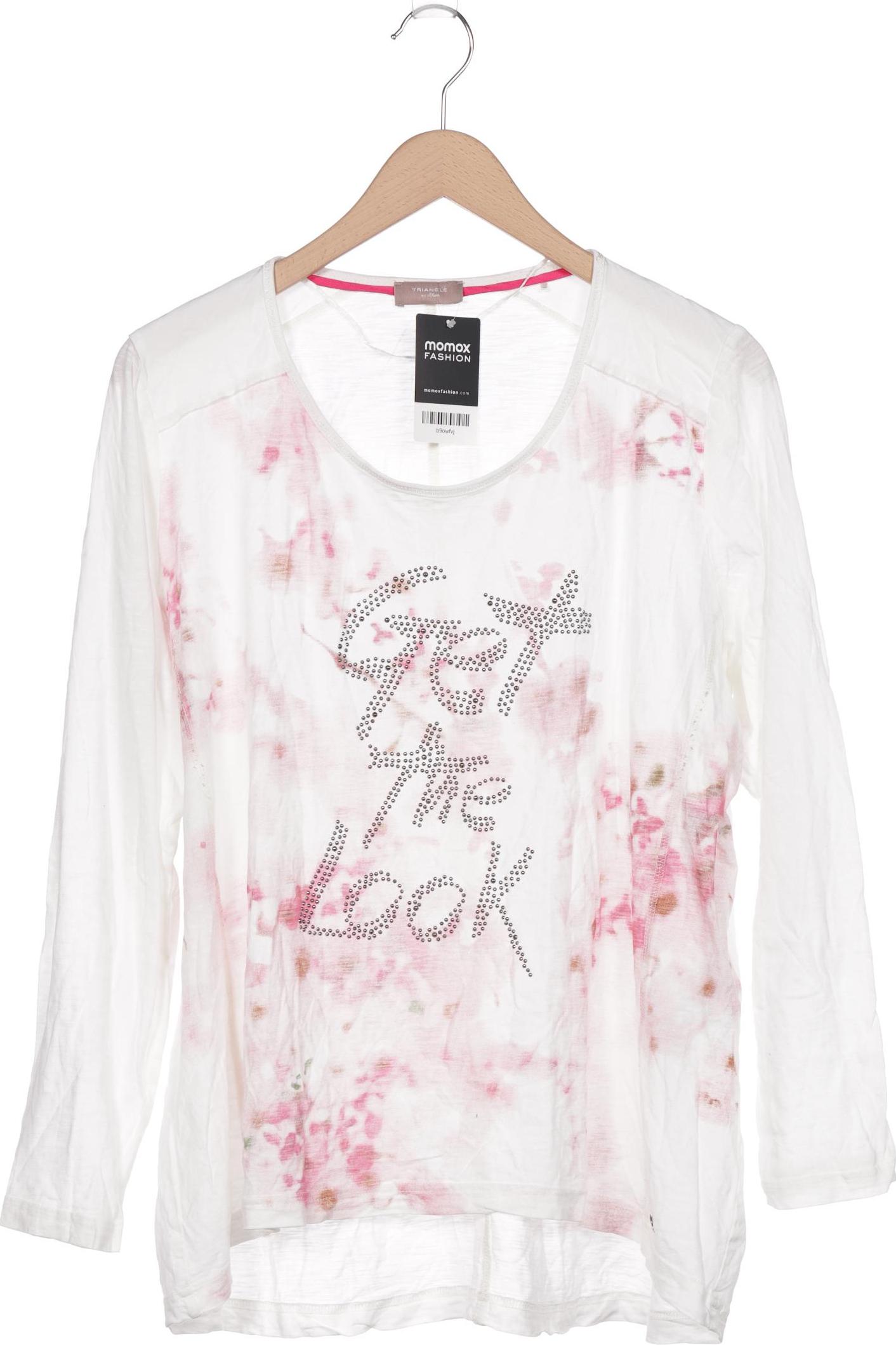 

Triangle by s.Oliver Damen Langarmshirt, mehrfarbig