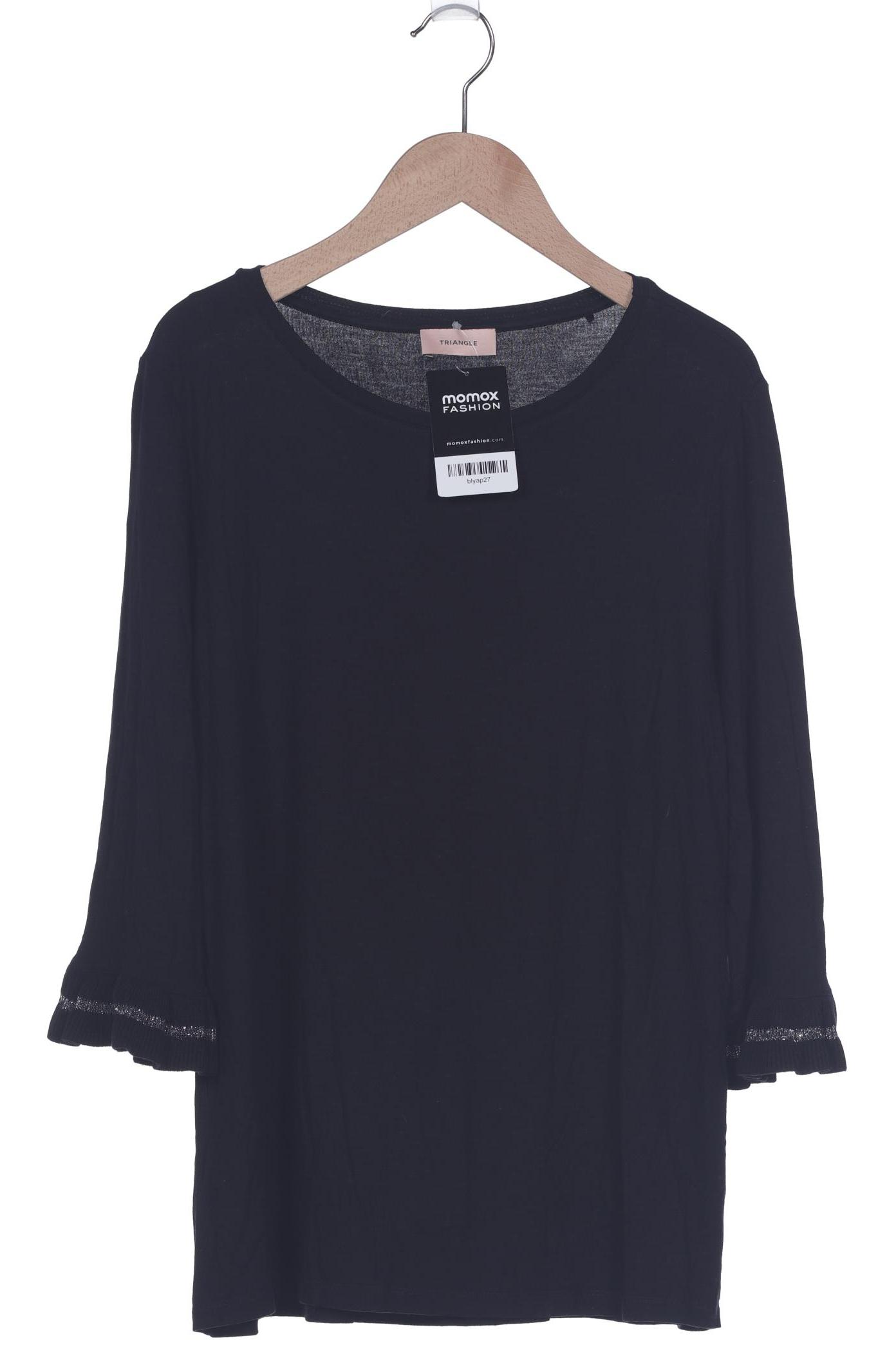 

Triangle by s.Oliver Damen Langarmshirt, schwarz