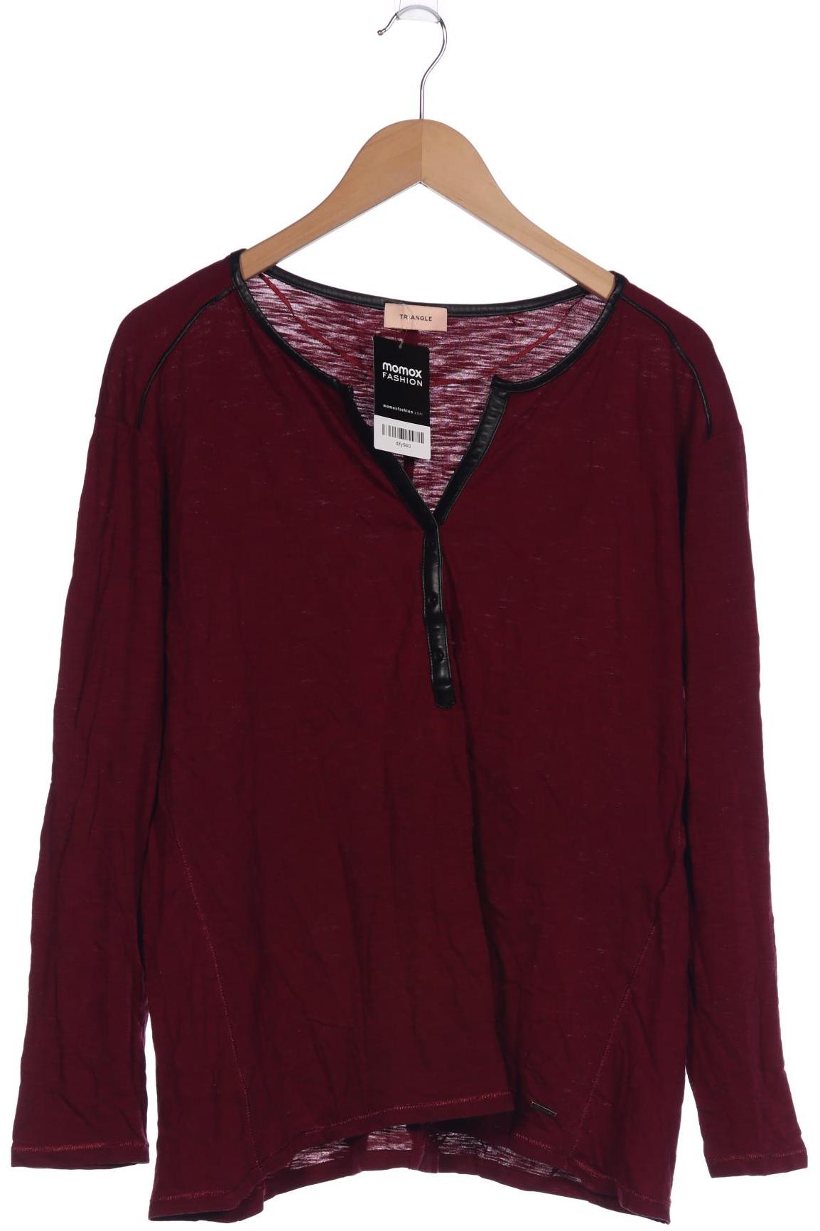 

Triangle by s.Oliver Damen Langarmshirt, bordeaux