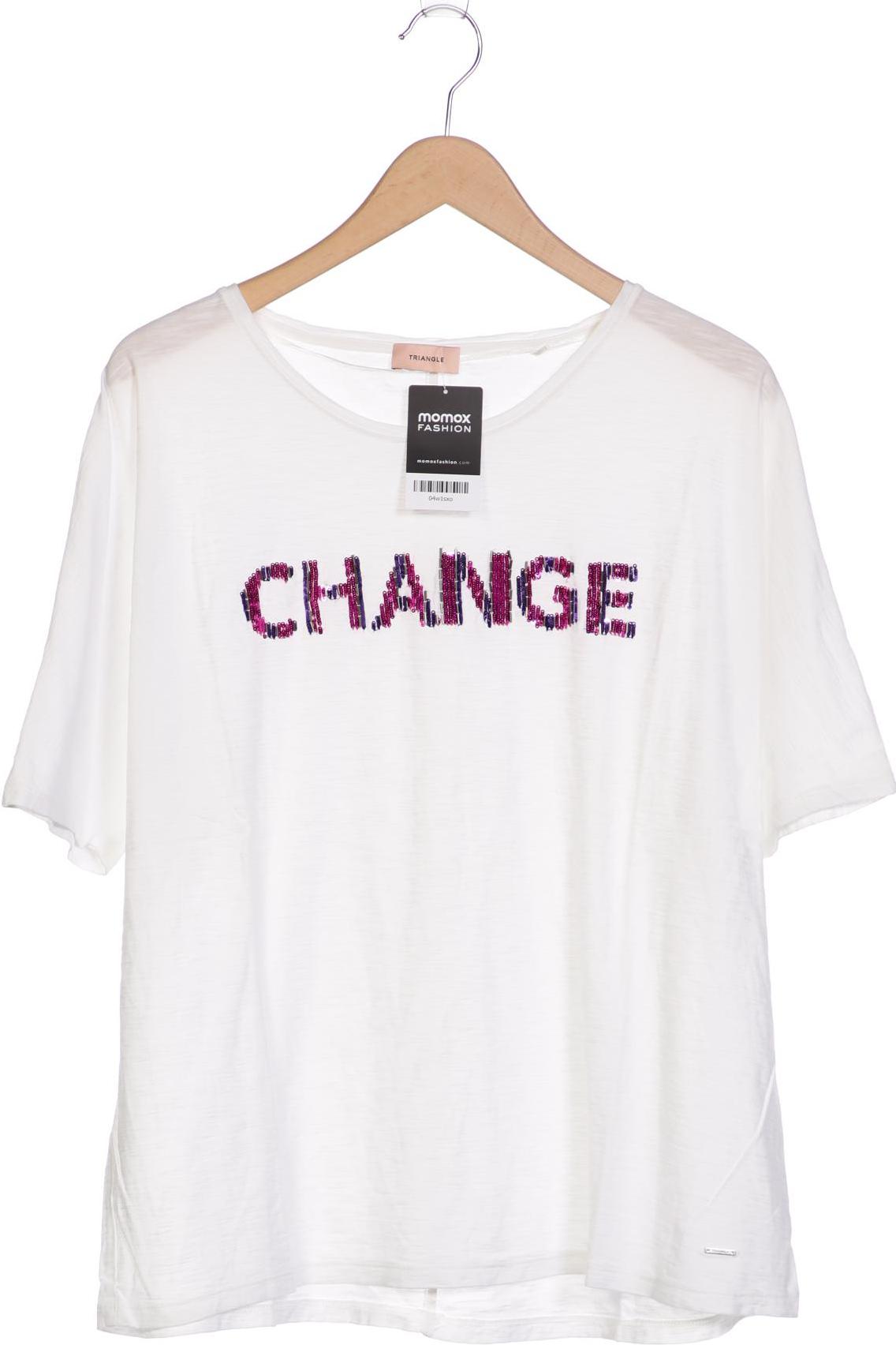 

Triangle by s.Oliver Damen T-Shirt, weiß