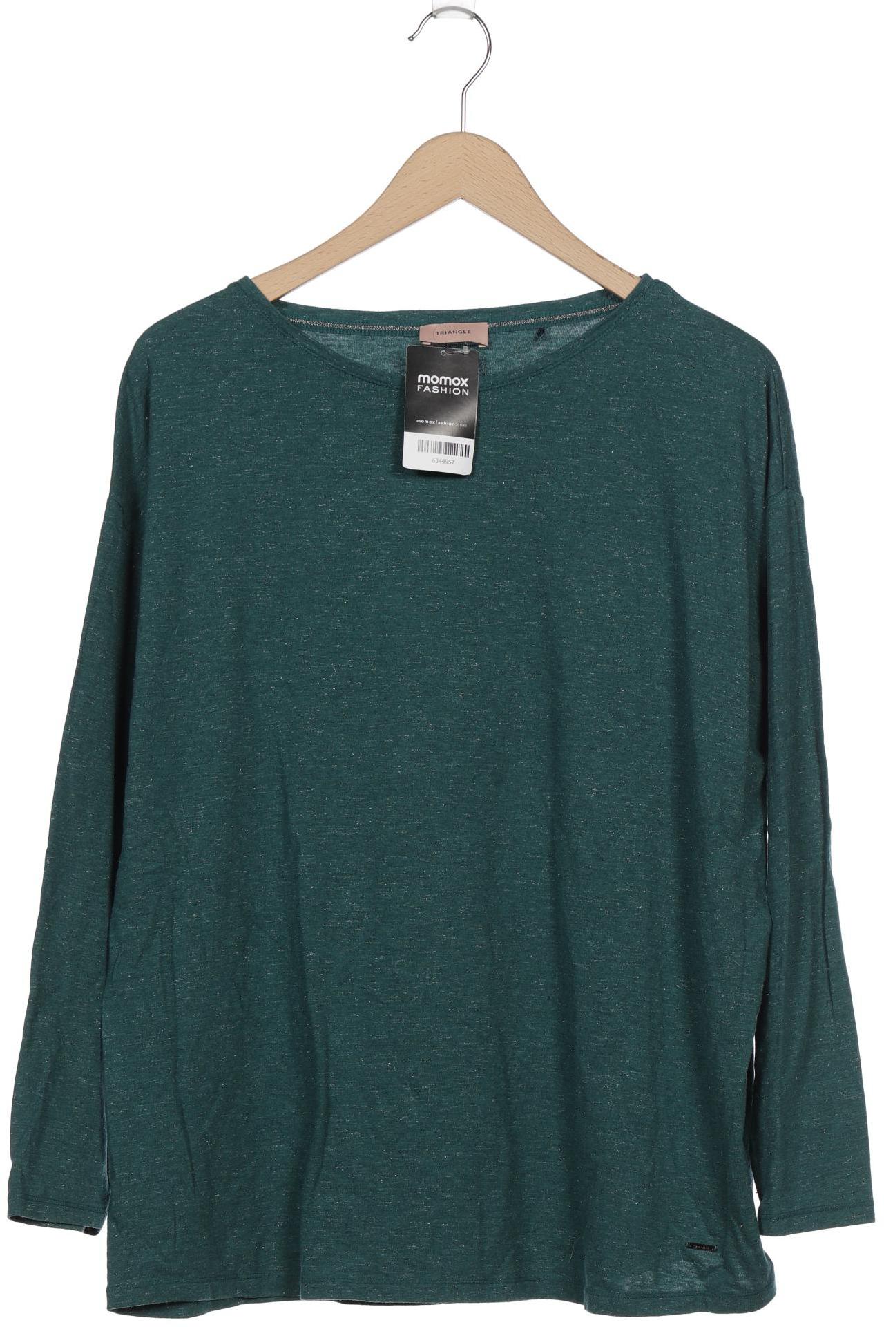 

Triangle by s.Oliver Damen Langarmshirt, grün