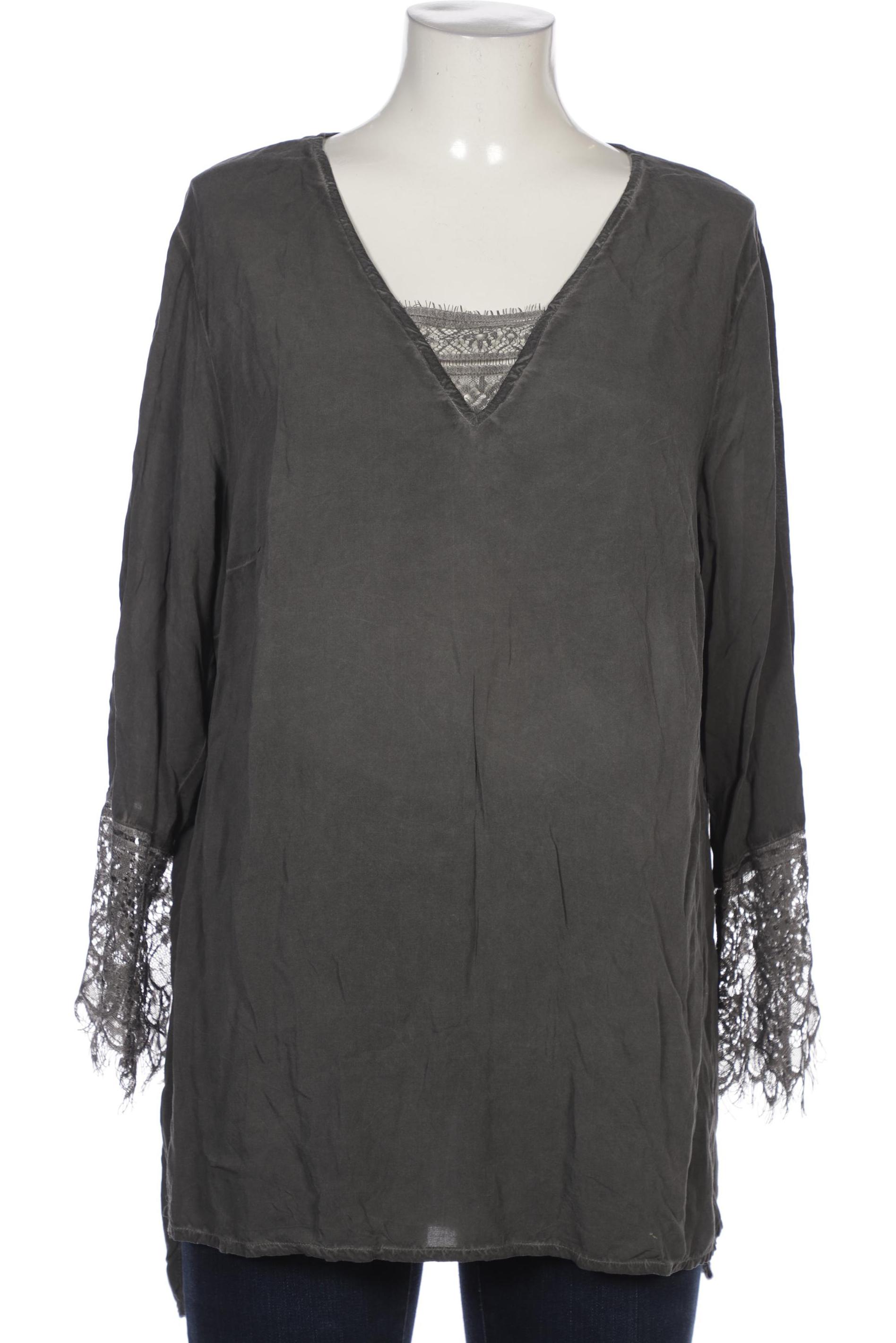 

Triangle by s.Oliver Damen Bluse, grau