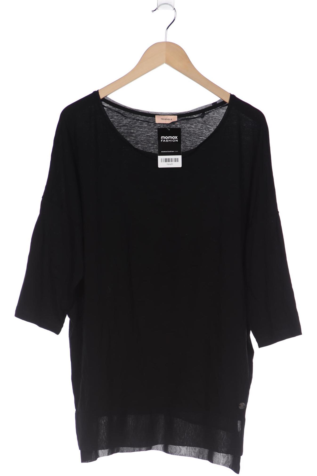 

Triangle by s.Oliver Damen Langarmshirt, schwarz