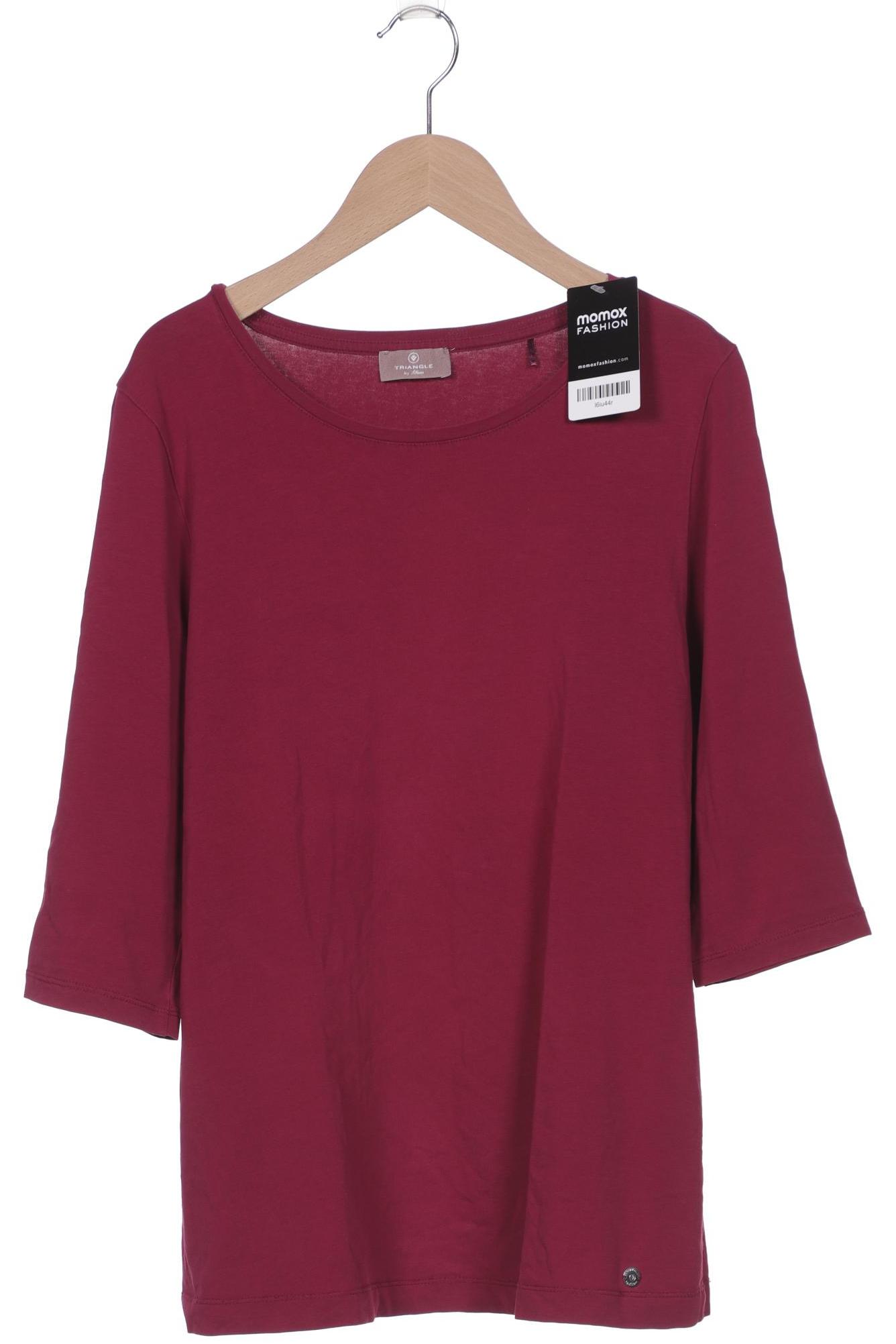 

Triangle by s.Oliver Damen Langarmshirt, pink