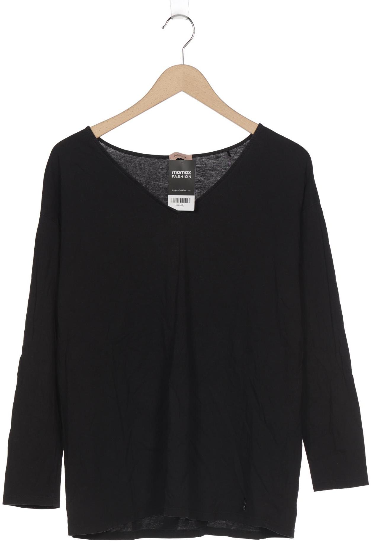 

Triangle by s.Oliver Damen Langarmshirt, schwarz