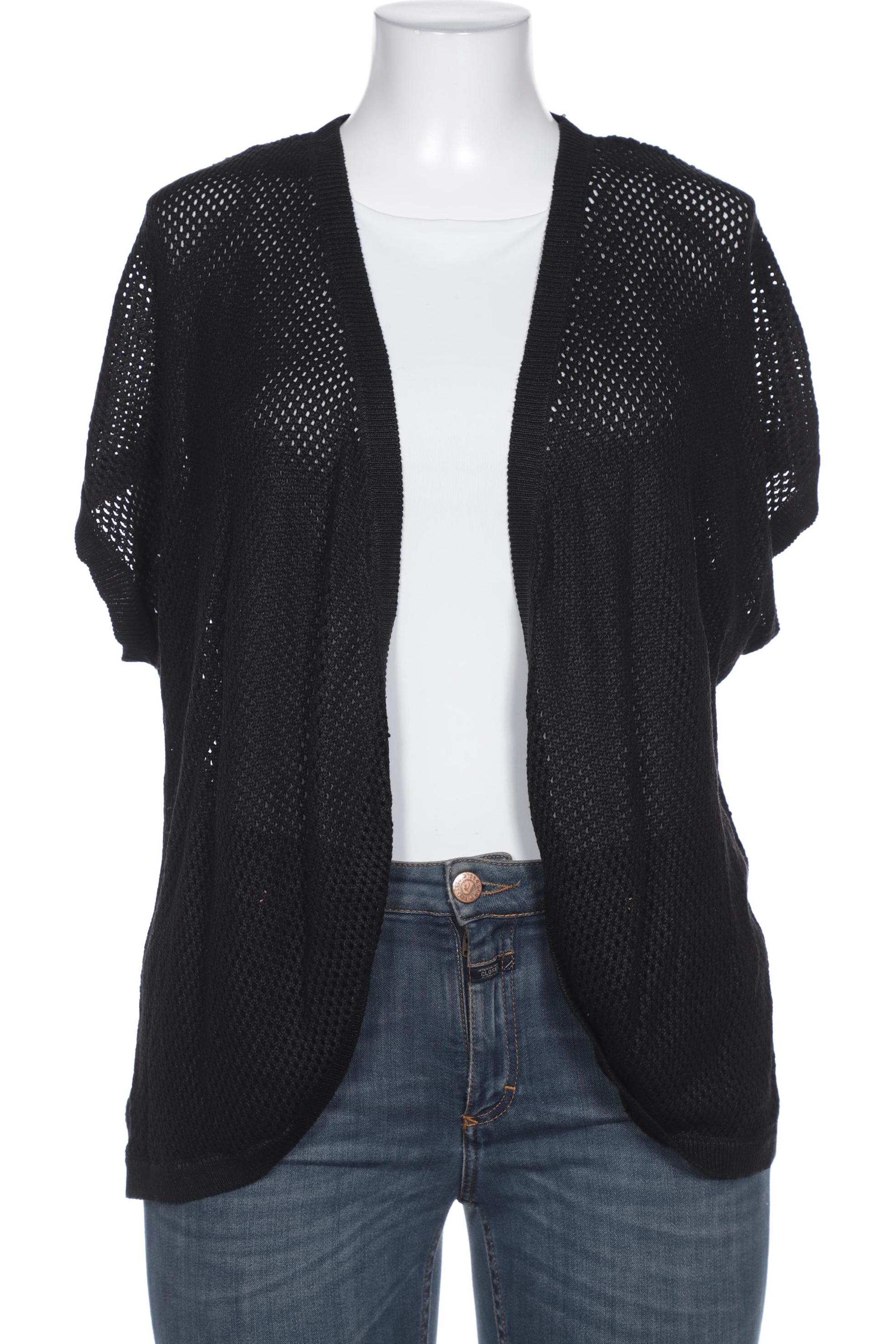 

Triangle by s.Oliver Damen Strickjacke, schwarz