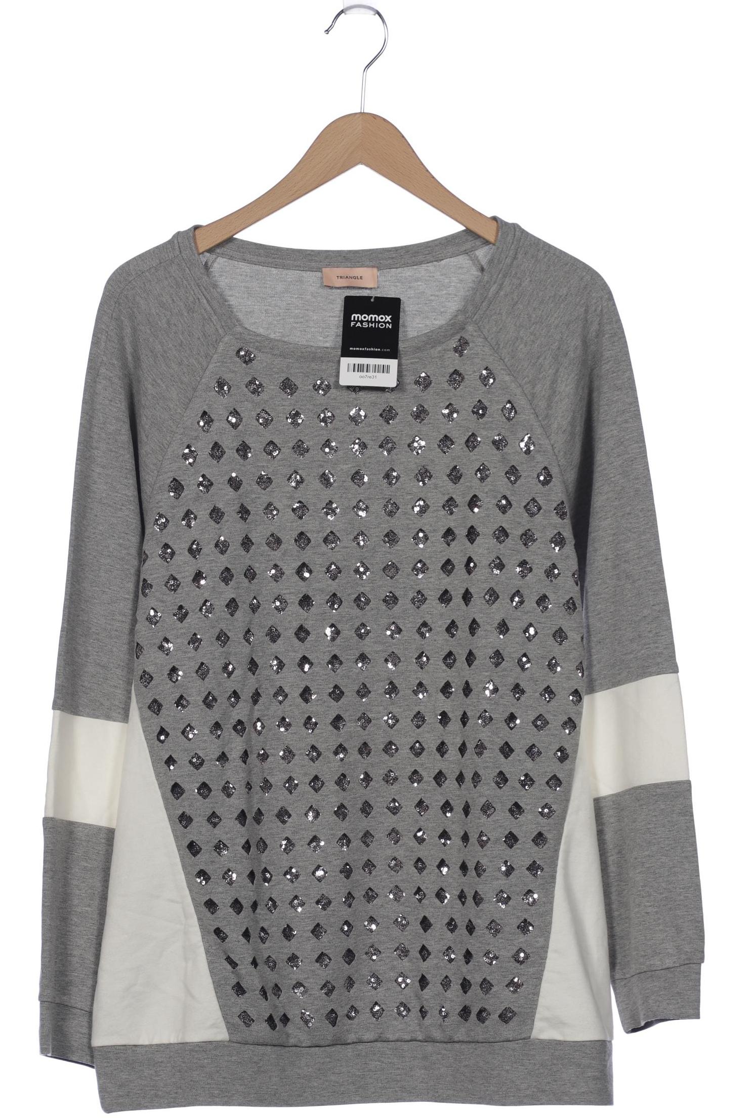 

Triangle by s.Oliver Damen Sweatshirt, grau
