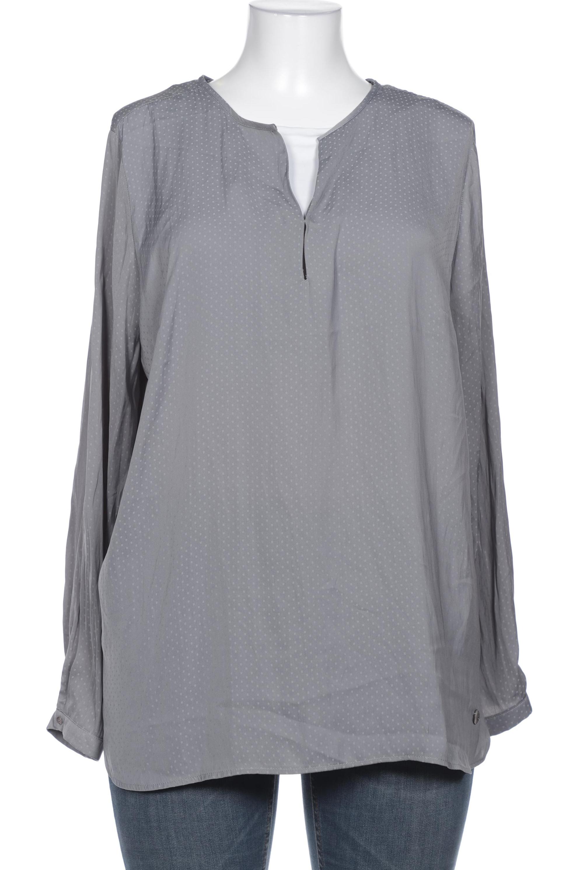 

Triangle by s.Oliver Damen Bluse, grau