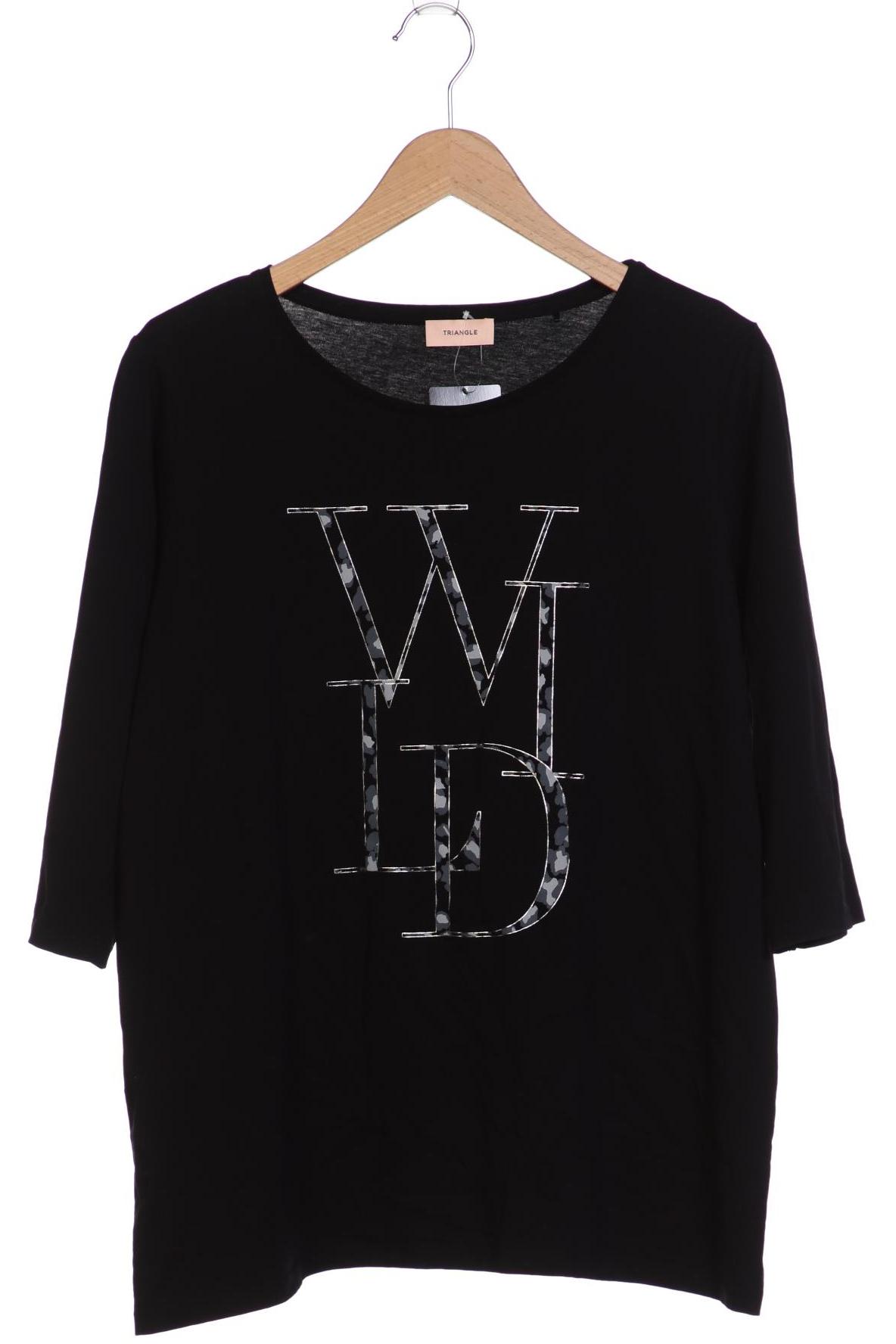 

Triangle by s.Oliver Damen Langarmshirt, schwarz
