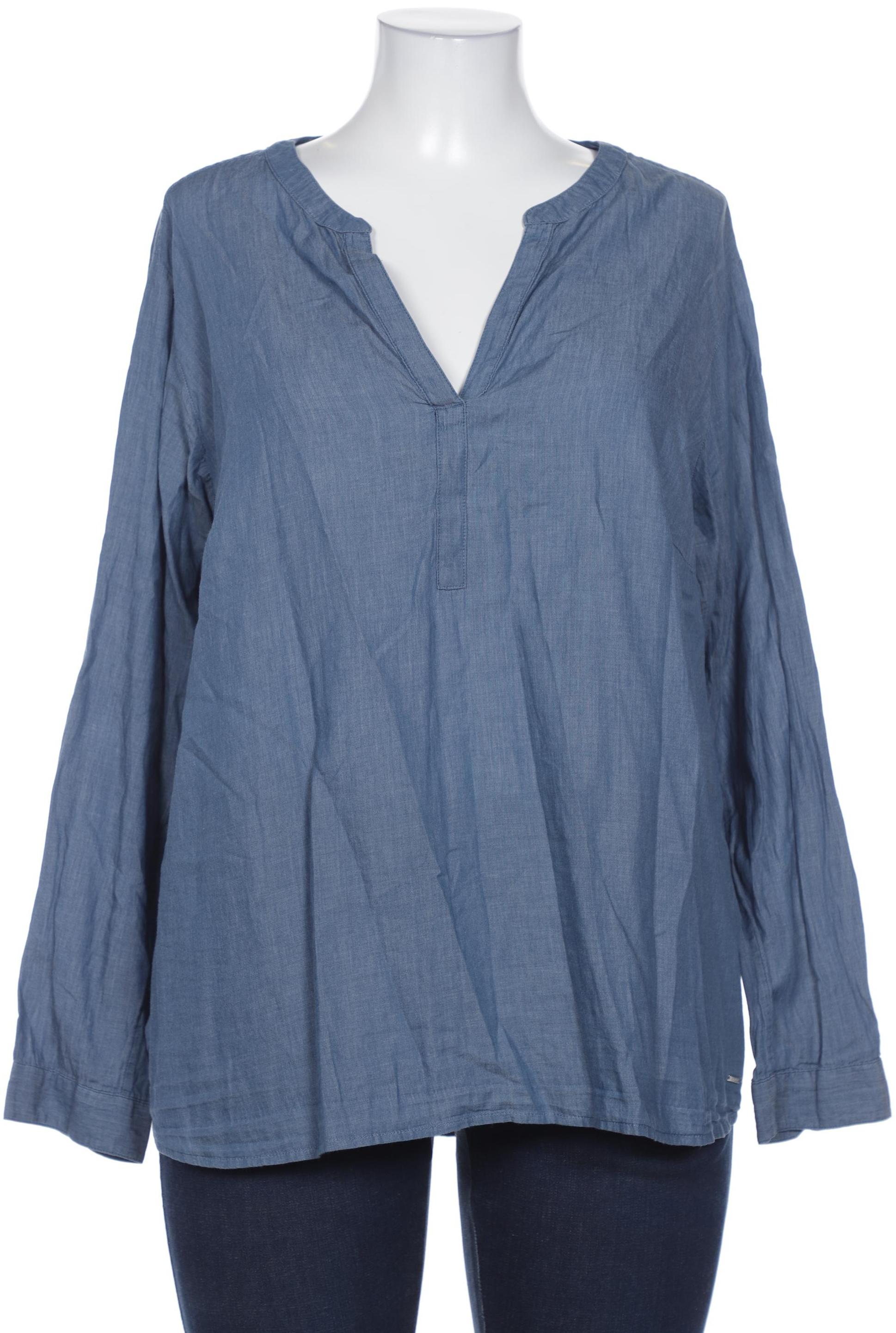 

Triangle by s.Oliver Damen Bluse, blau