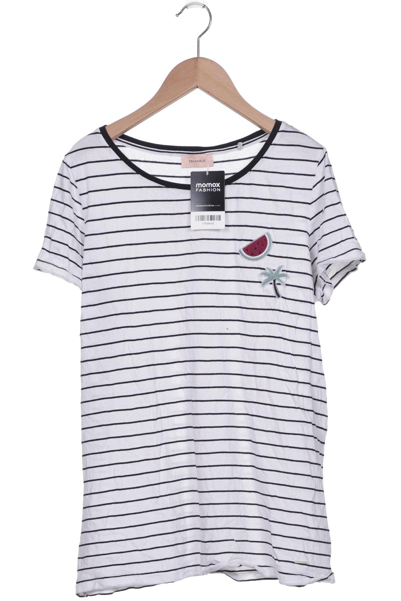 

Triangle by s.Oliver Damen T-Shirt, weiß