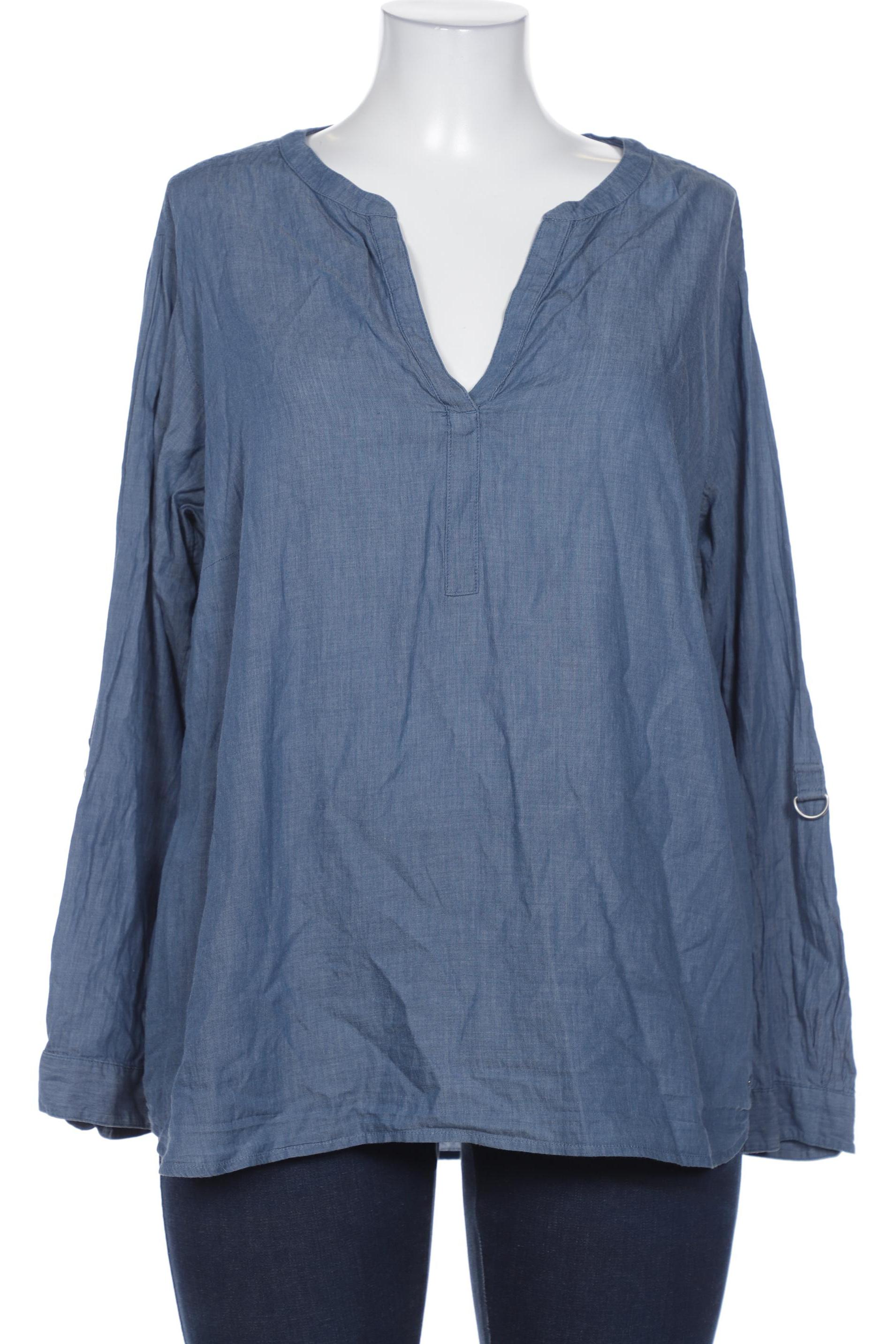 

Triangle by s.Oliver Damen Bluse, blau
