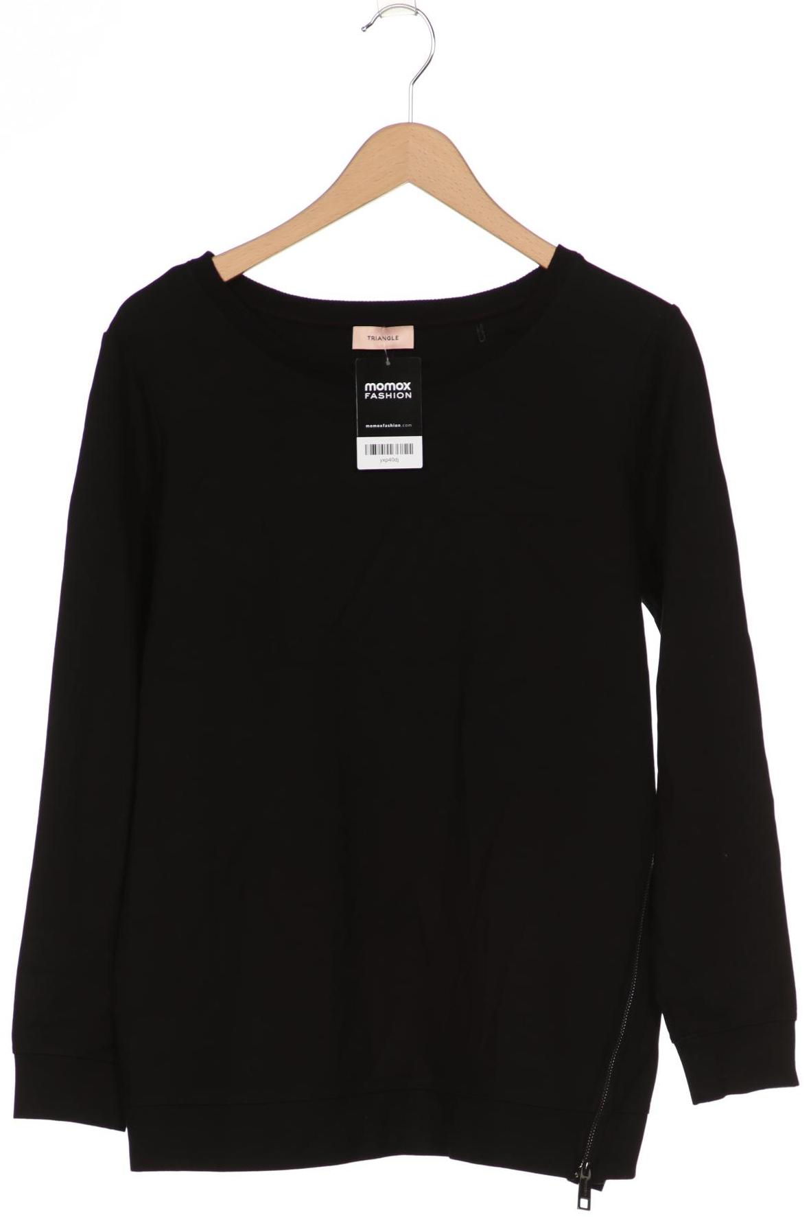 

Triangle by s.Oliver Damen Sweatshirt, schwarz