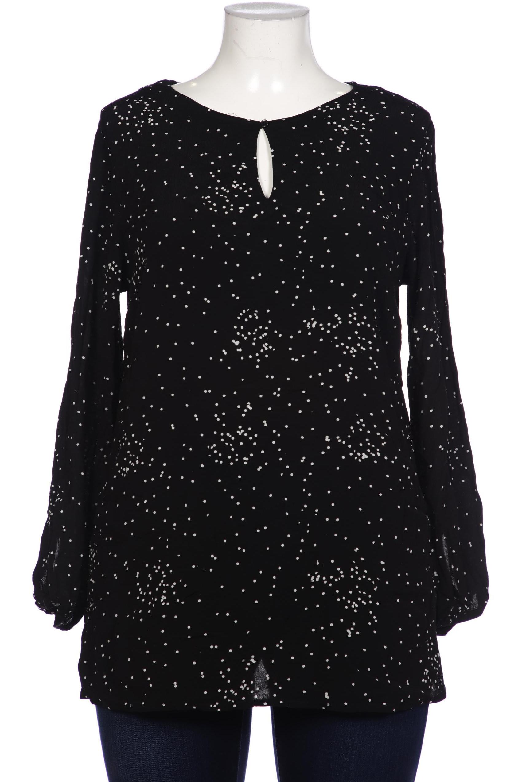 

Triangle Damen Bluse, schwarz, Gr. 44