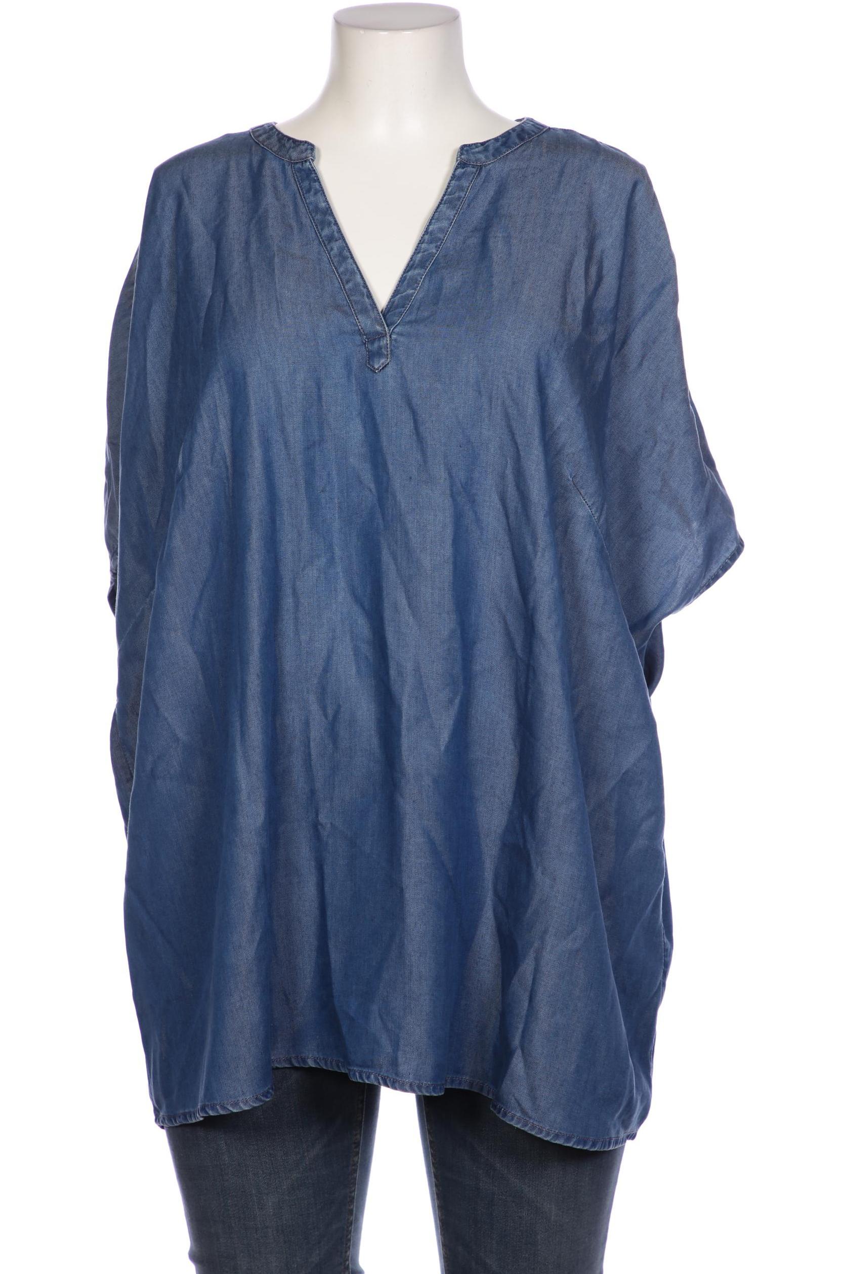 

Triangle Damen Bluse, blau, Gr. 52