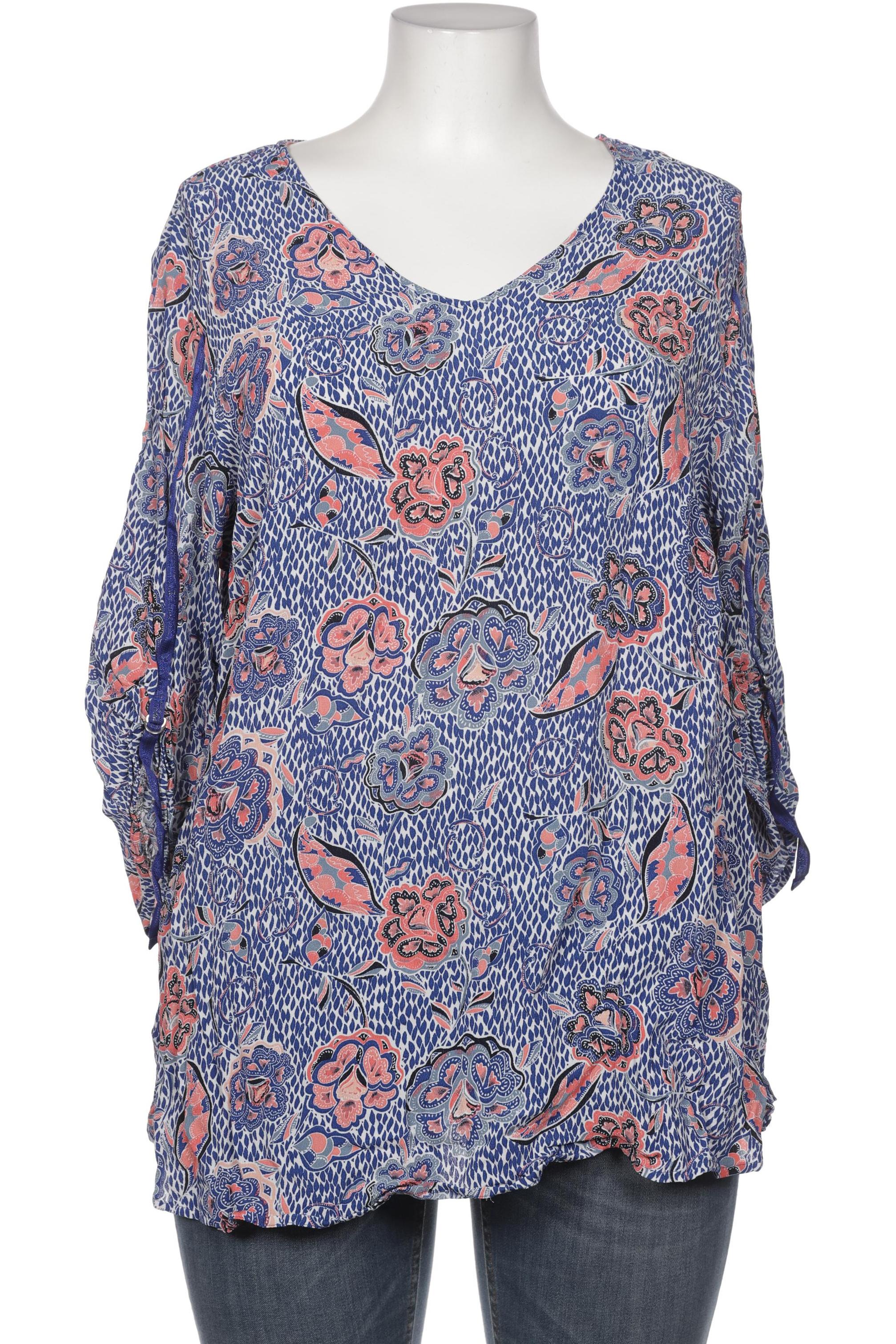 

Triangle Damen Bluse, blau, Gr. 52