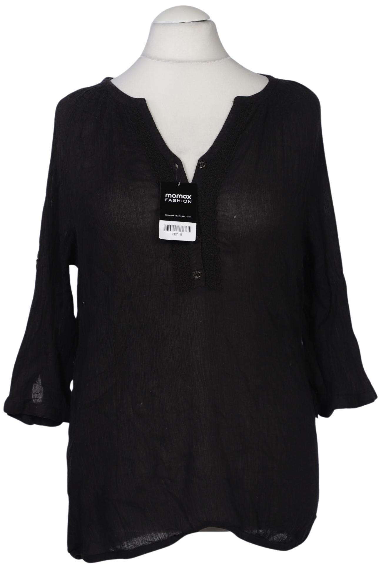 

Triangle Damen Bluse, schwarz, Gr. 46