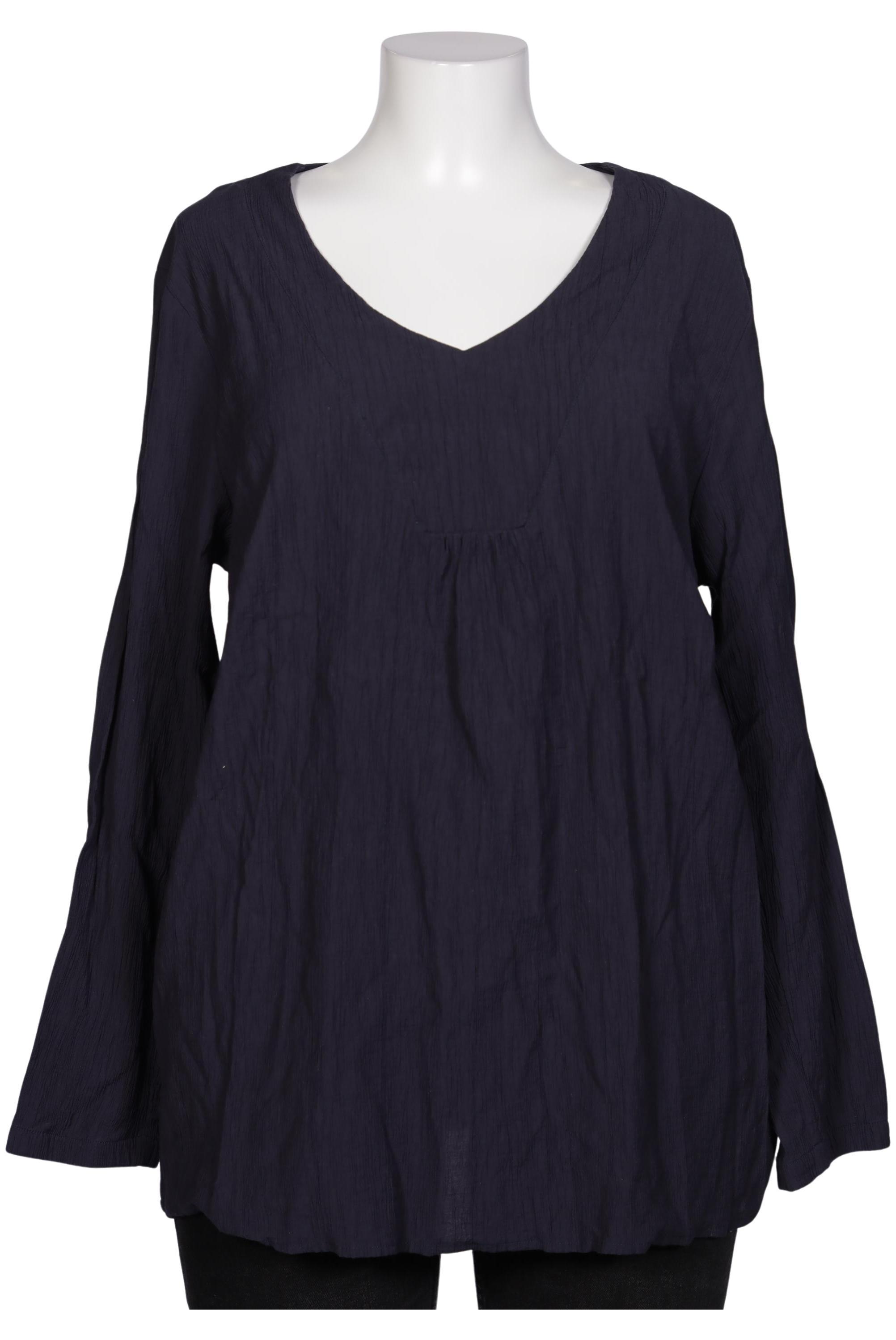 

Triangle Damen Bluse, marineblau, Gr. 52