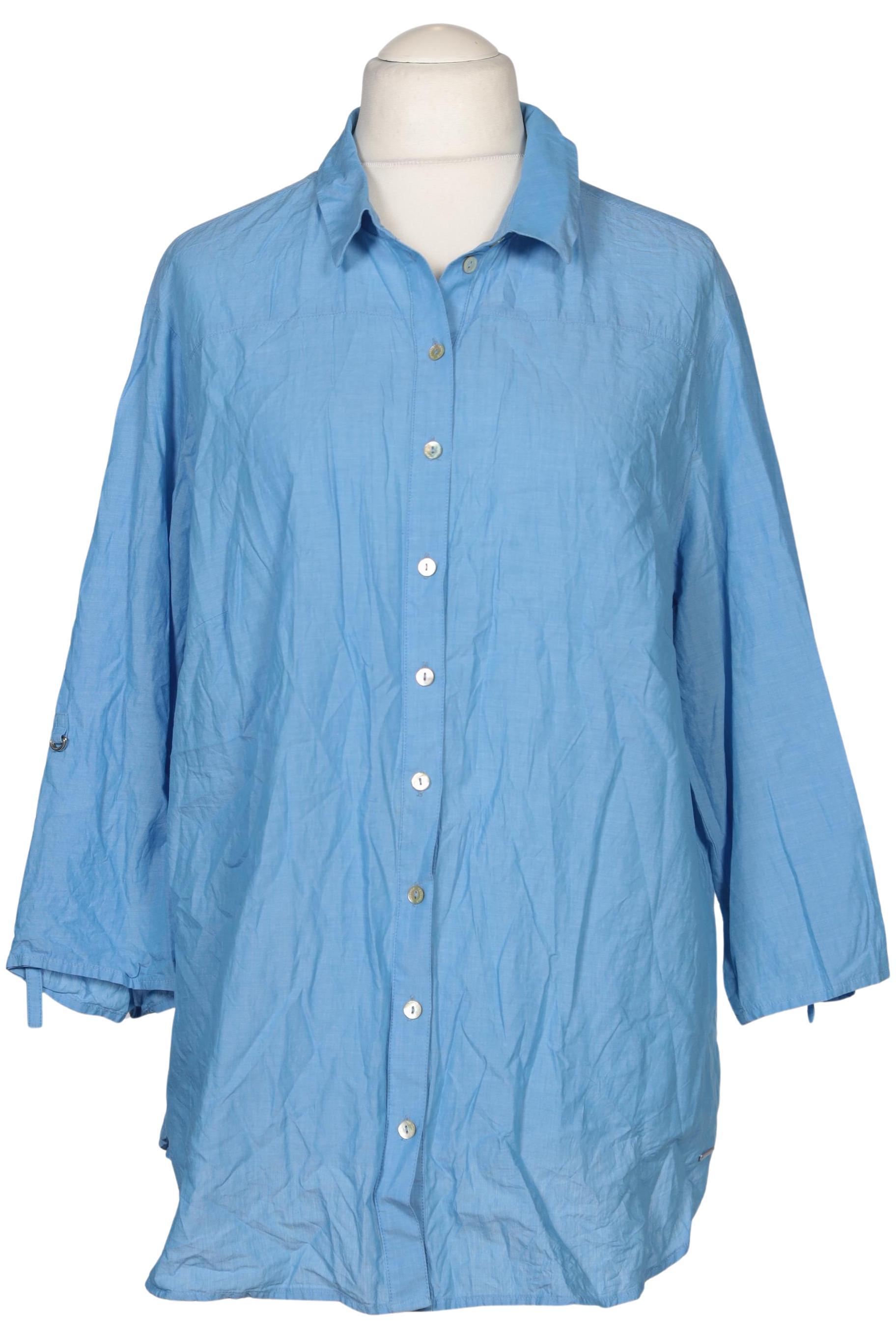 

Triangle Damen Bluse, hellblau, Gr. 48