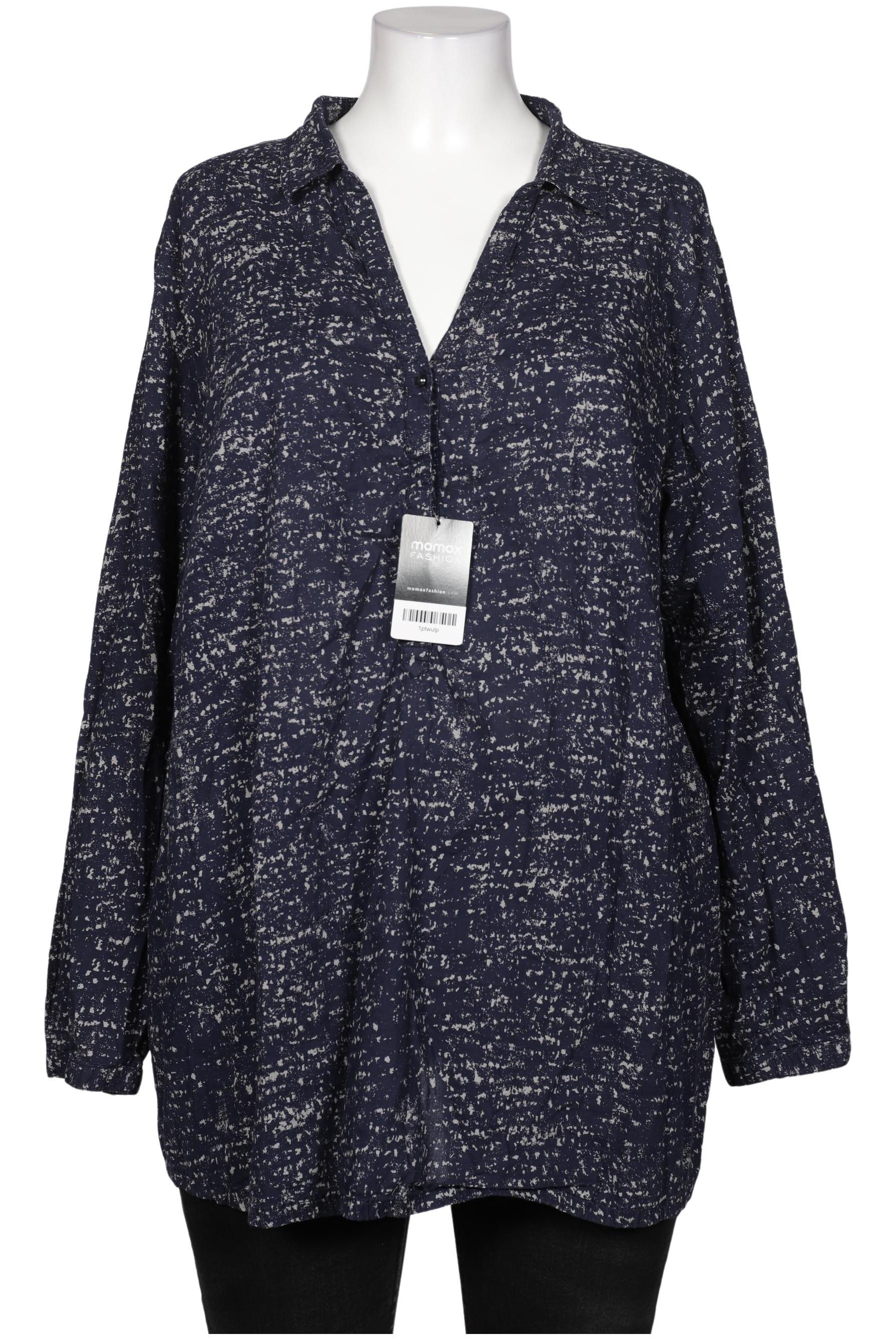 

Triangle Damen Bluse, marineblau, Gr. 50