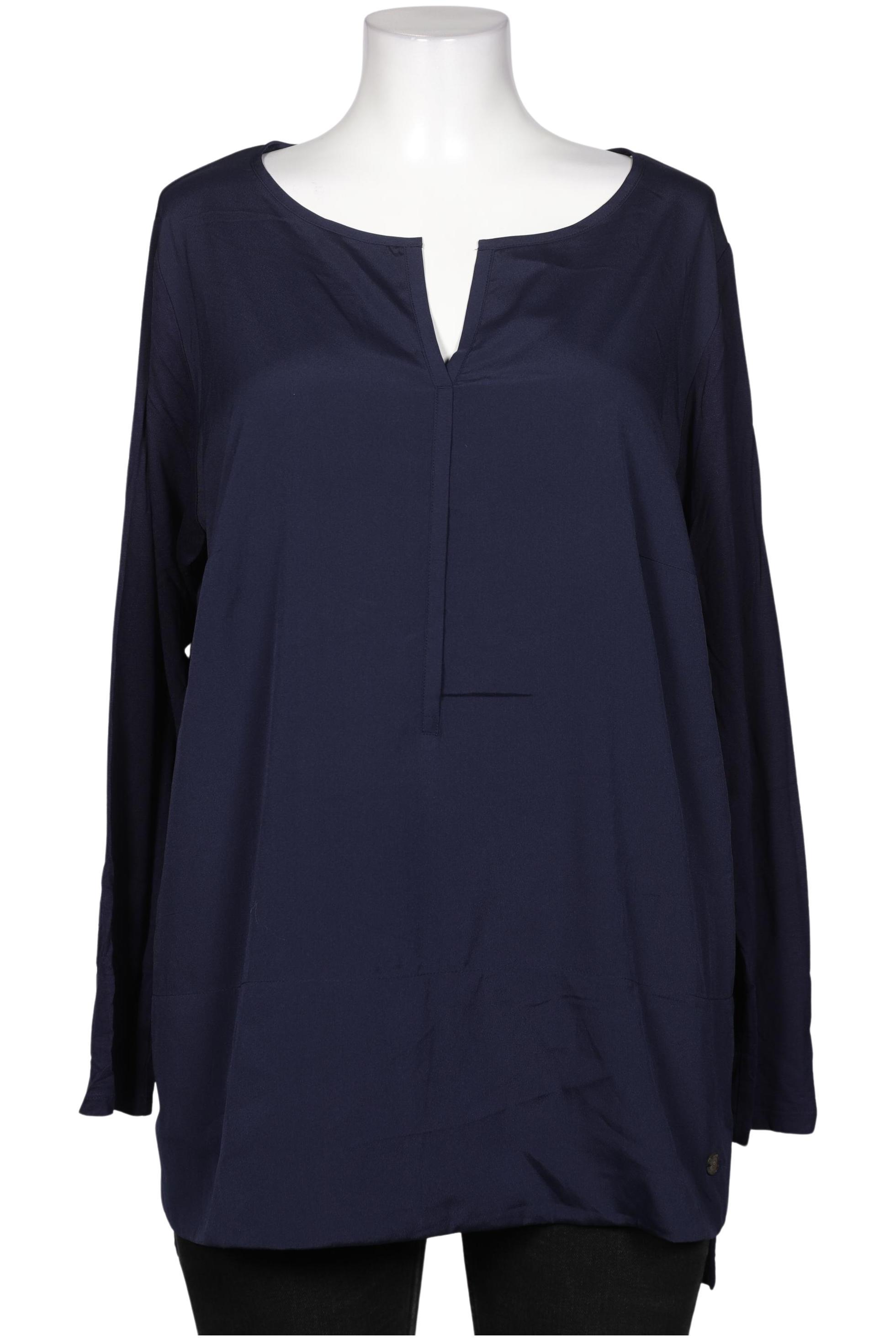 

Triangle Damen Bluse, marineblau, Gr. 50