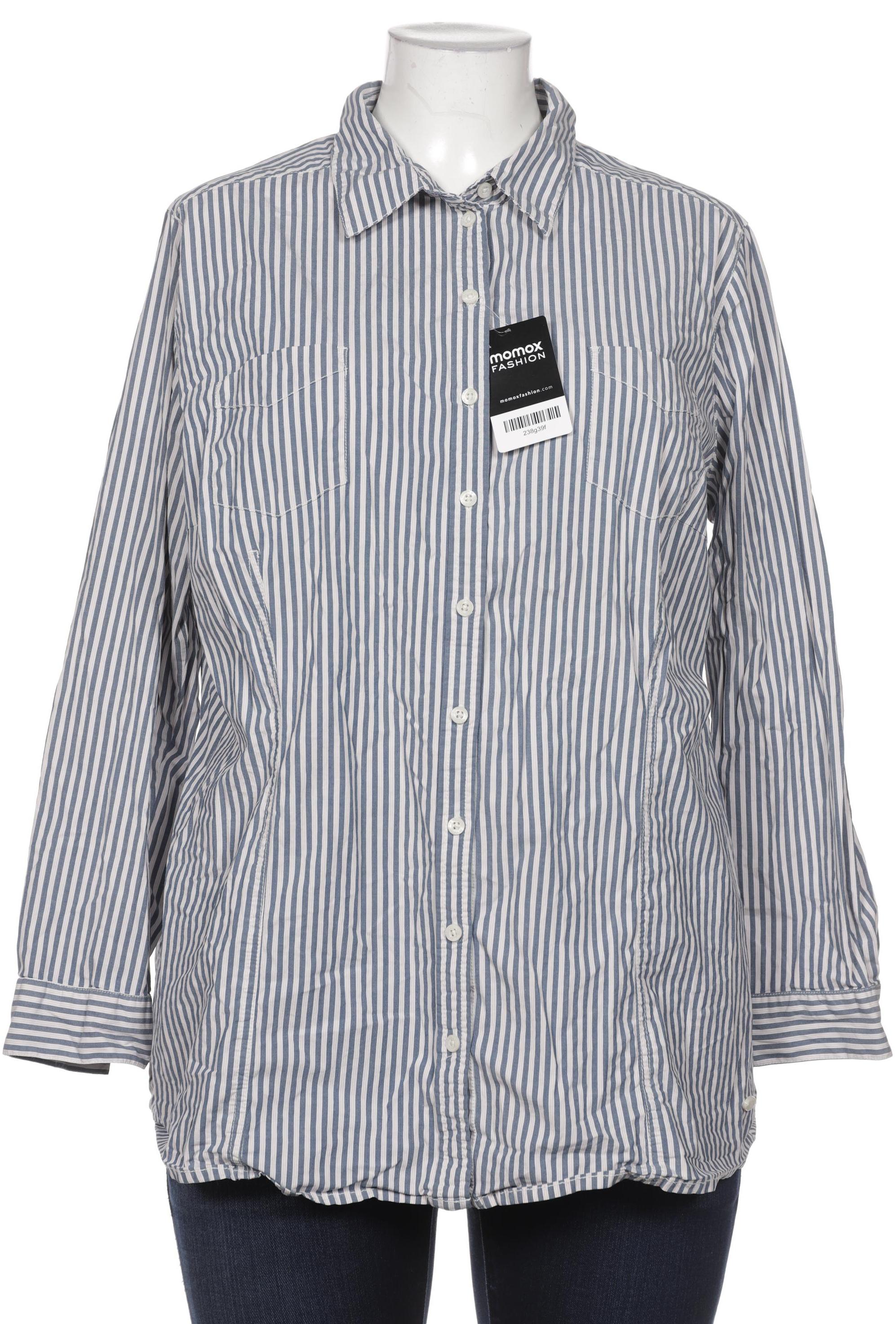 

Triangle Damen Bluse, blau, Gr. 50