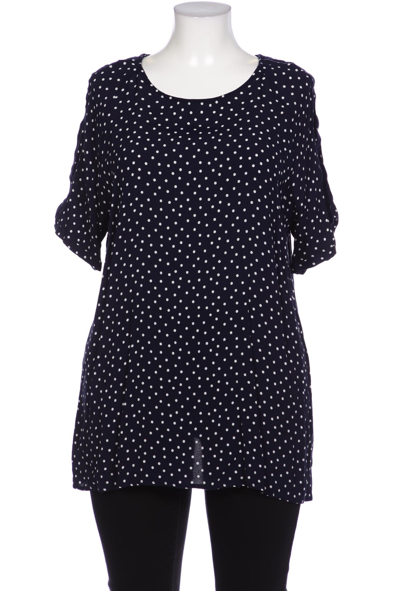 

Triangle Damen Bluse, marineblau, Gr. 50