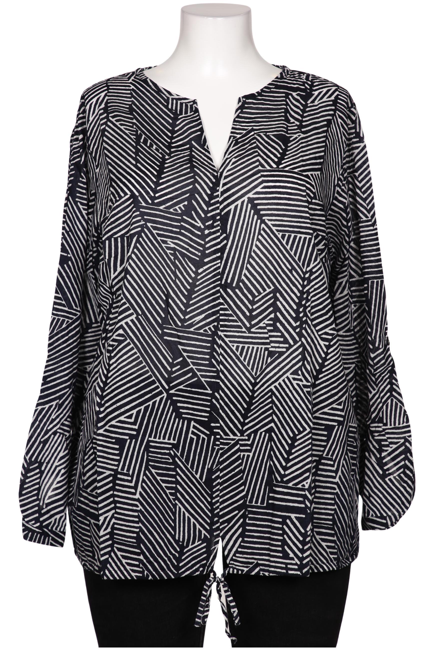

Triangle Damen Bluse, marineblau, Gr. 50
