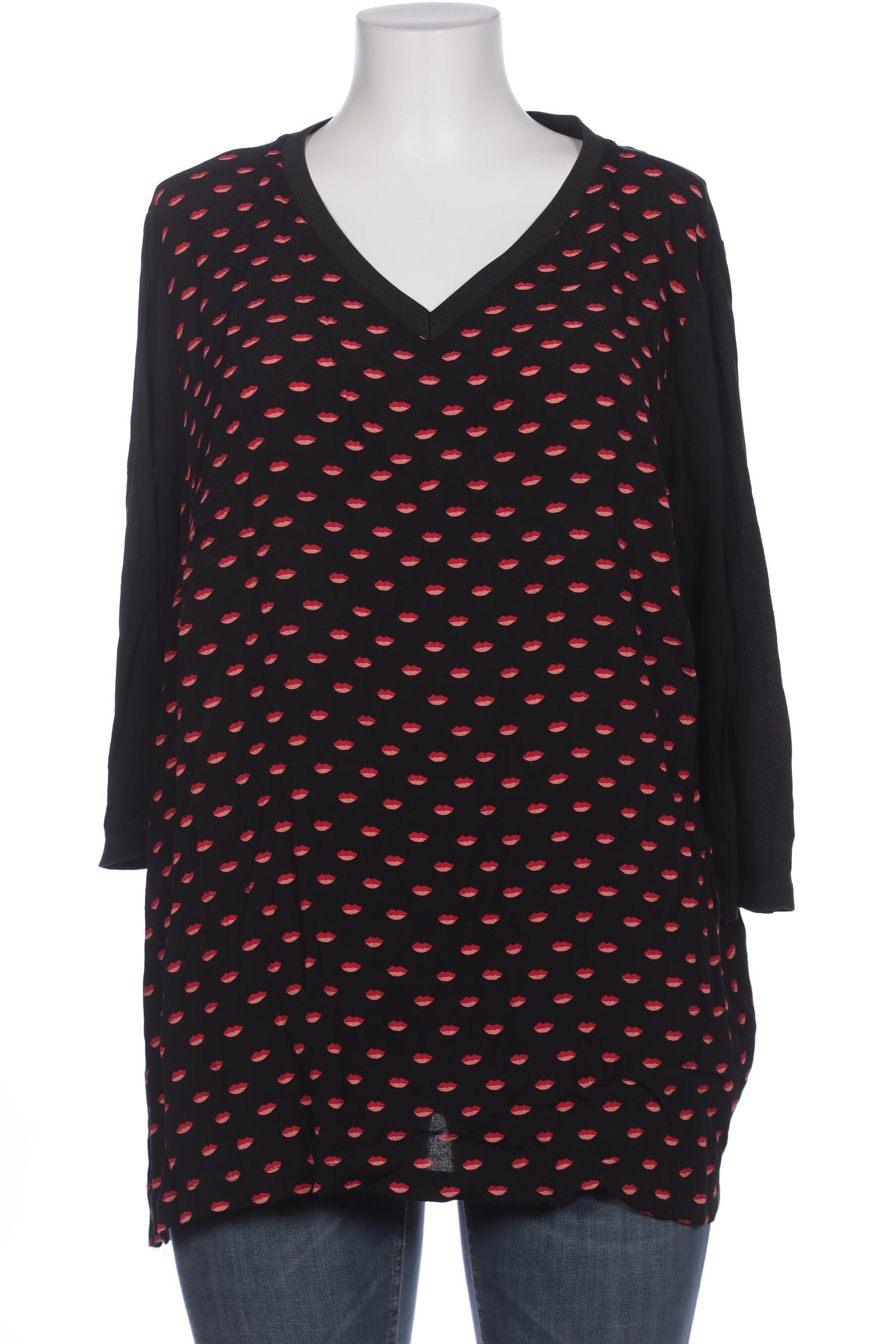 

Triangle Damen Bluse, schwarz, Gr. 50
