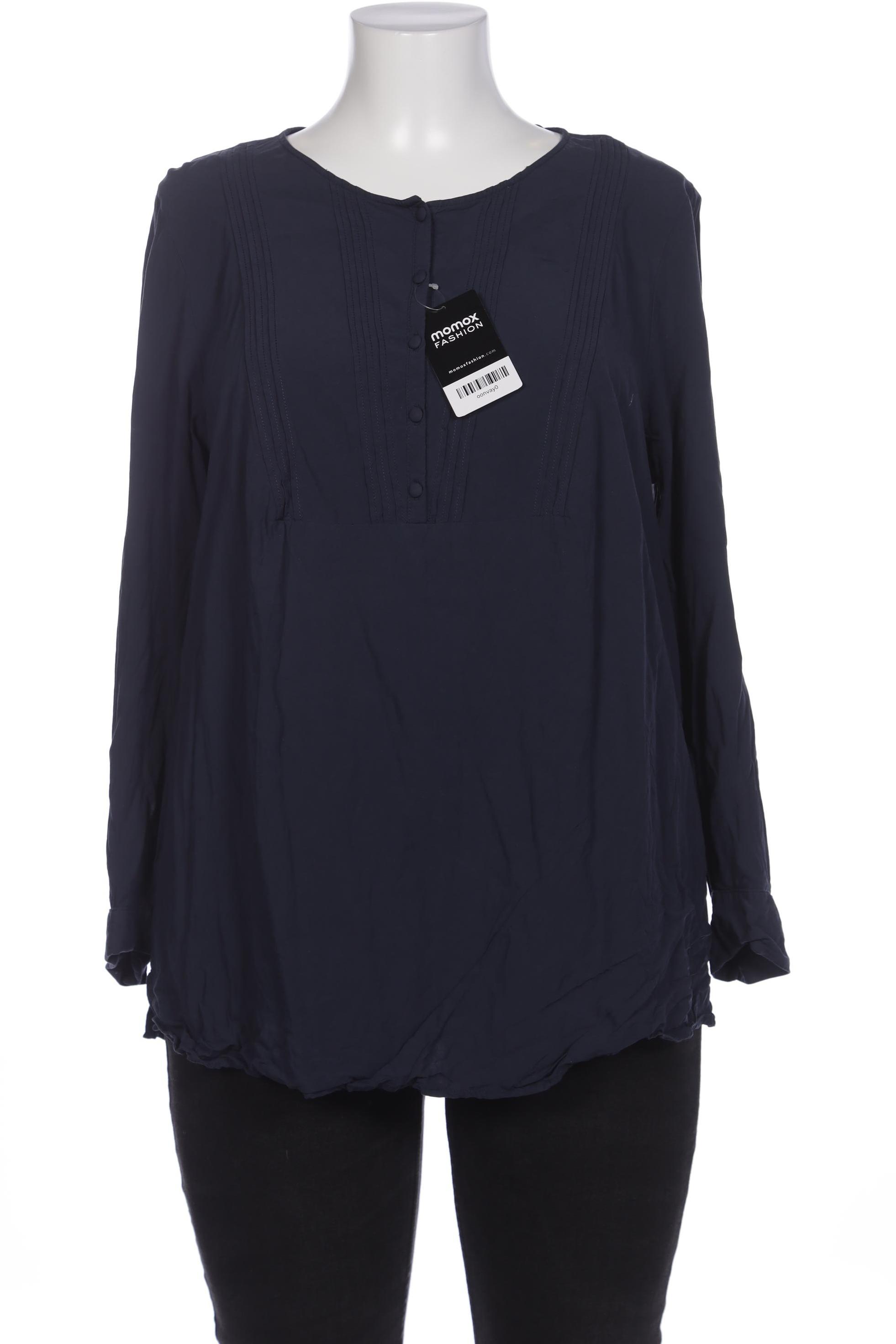 

Triangle Damen Bluse, marineblau, Gr. 50