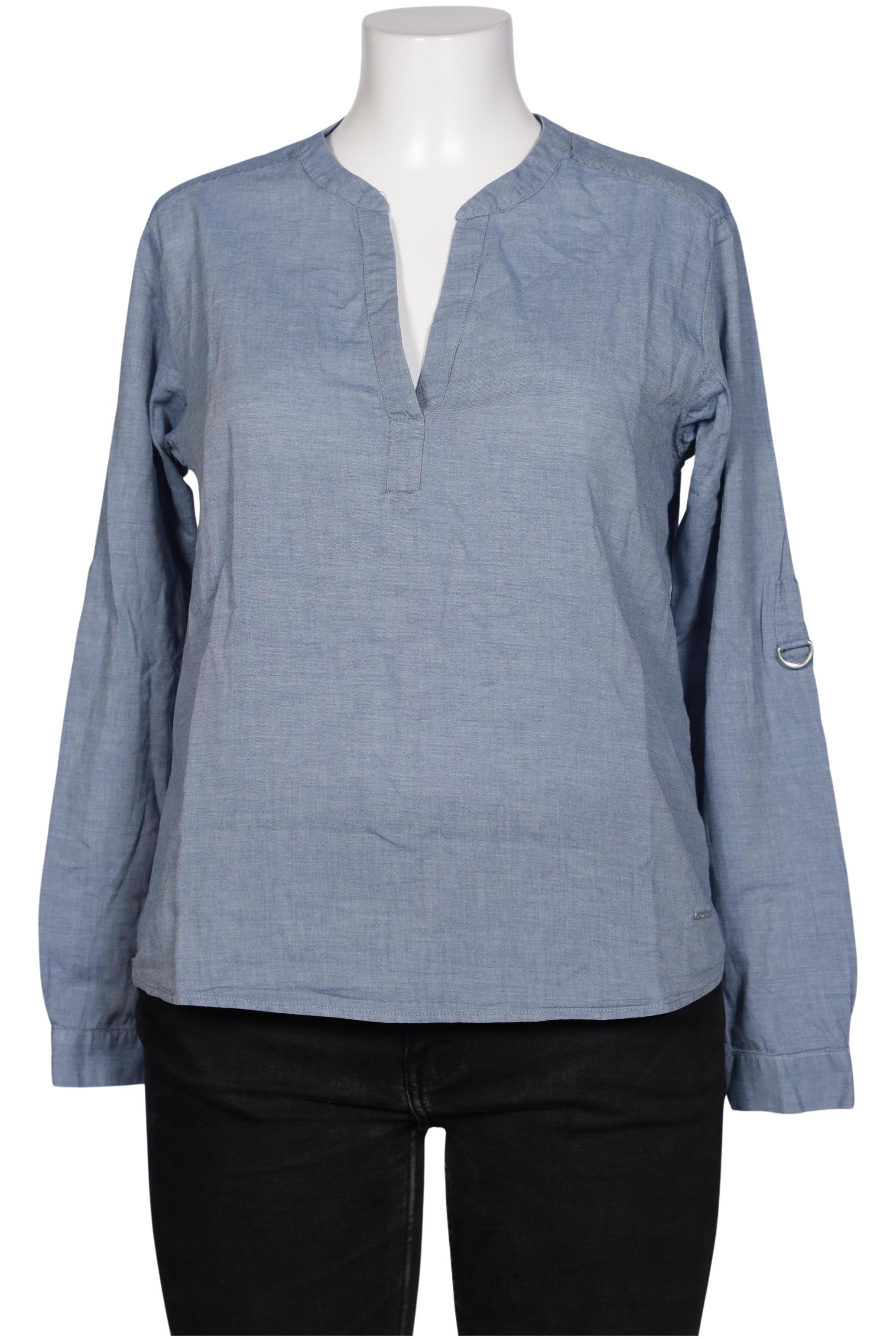 

Triangle Damen Bluse, blau, Gr. 46