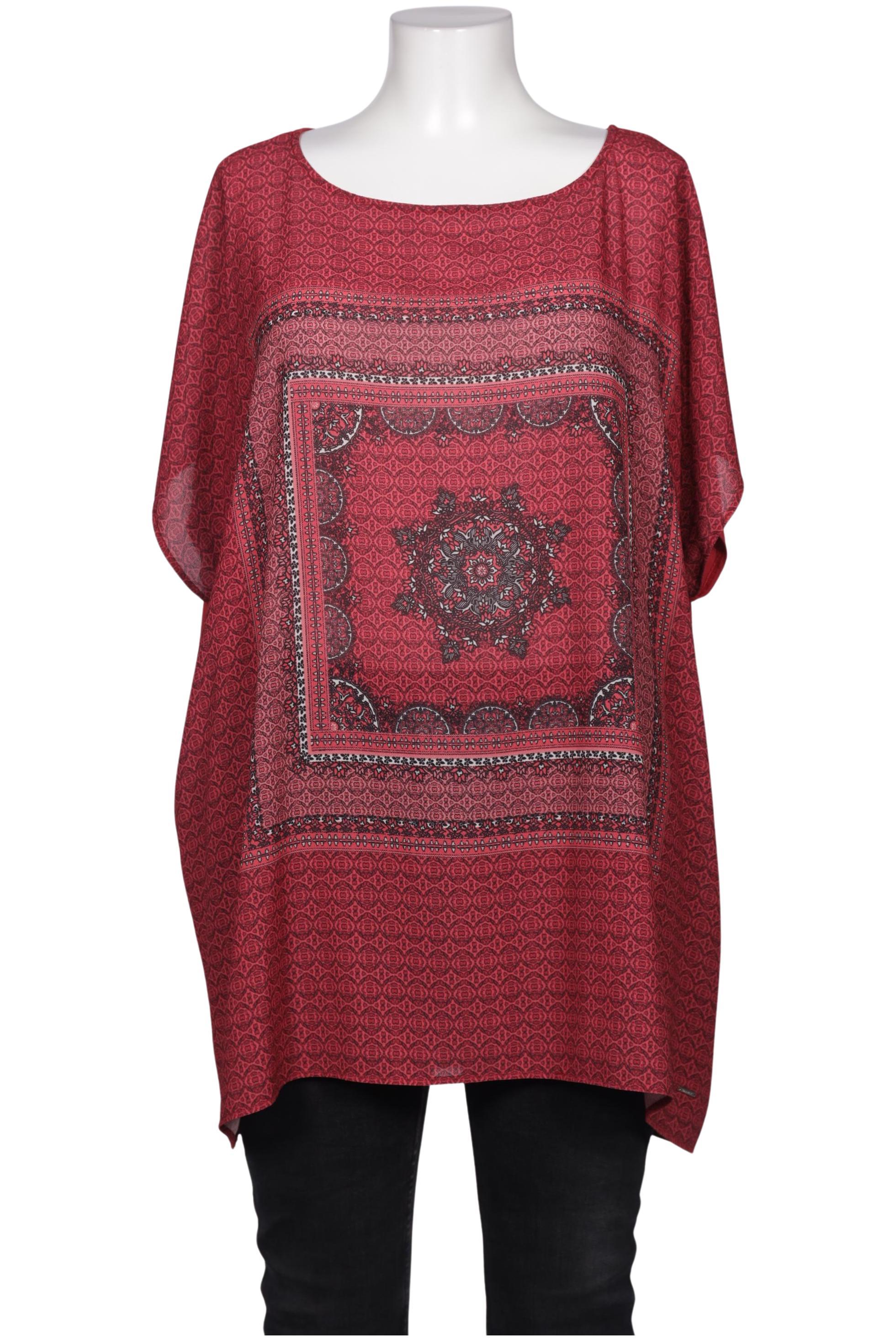 

Triangle Damen Bluse, bordeaux, Gr. 48