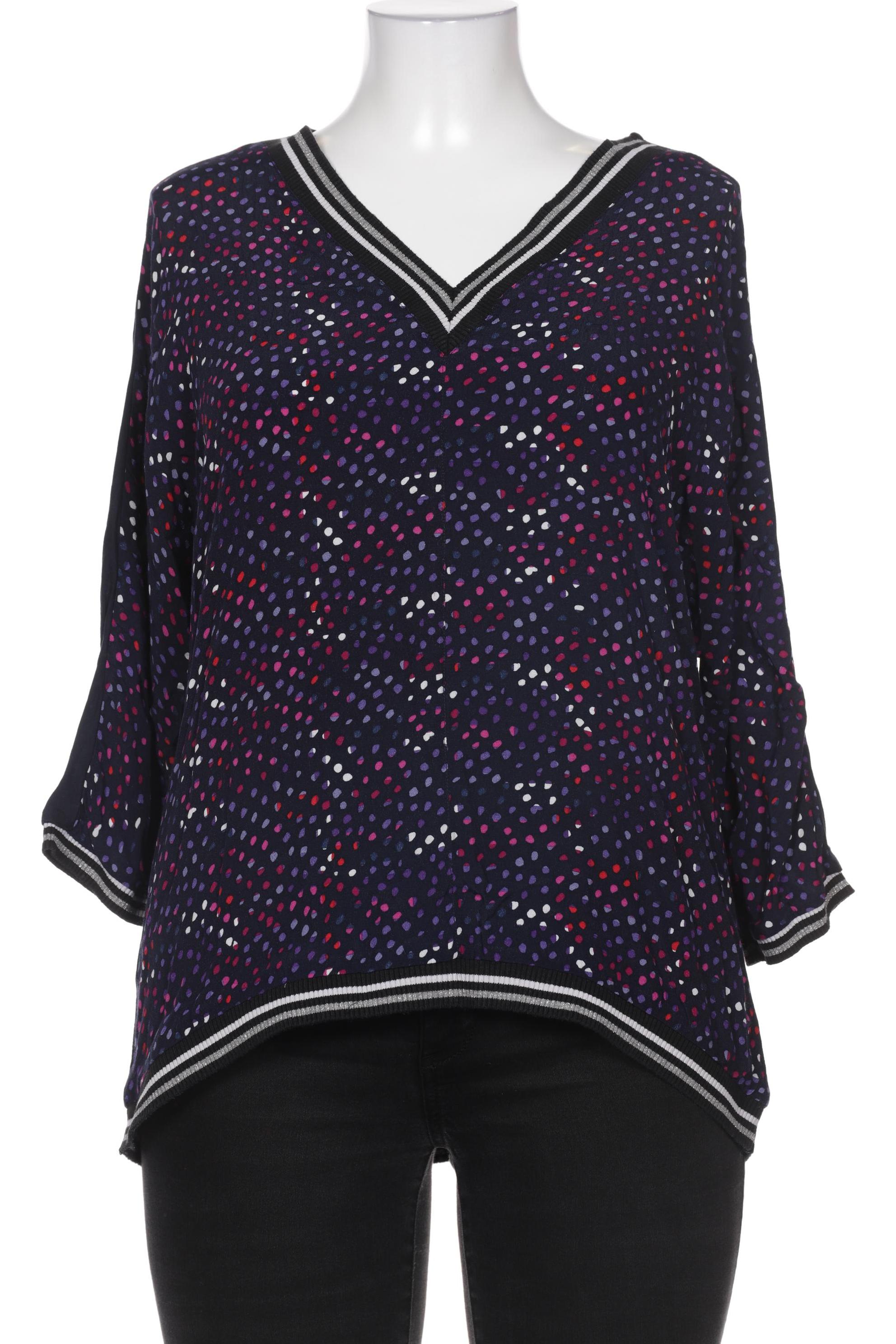 

Triangle Damen Bluse, marineblau, Gr. 46