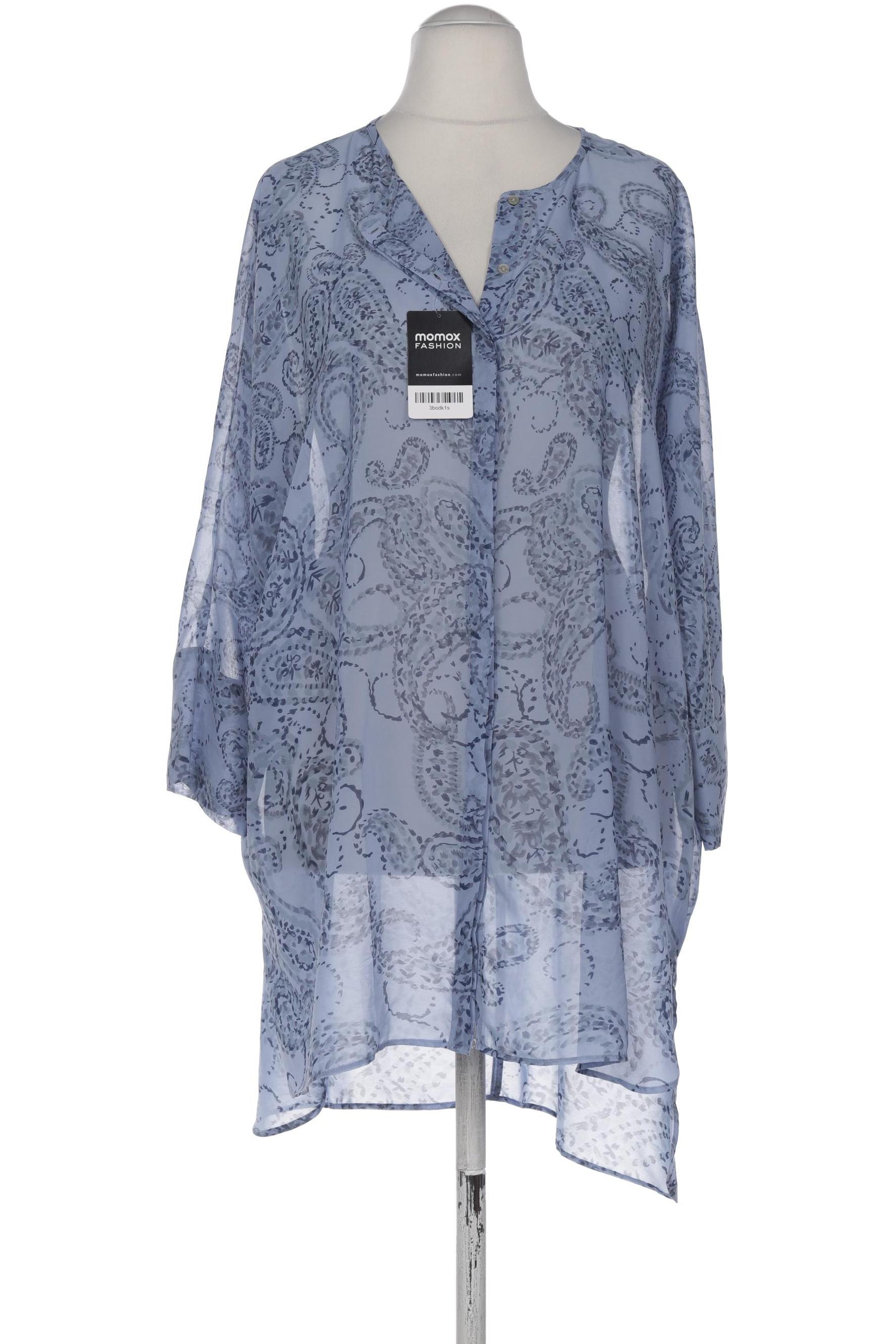 

Triangle Damen Bluse, blau, Gr. 56